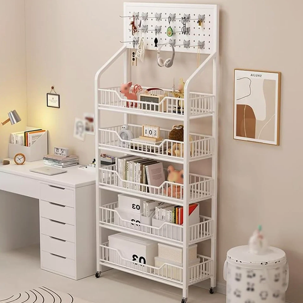 Le Retail - Espositore in metallo per trucioli di metallo Concess ack nizer, scaffale industriale con hoo per negozi di alimentari/dispensa, 60 cm, ideale per concessioni e vendita al dettaglio