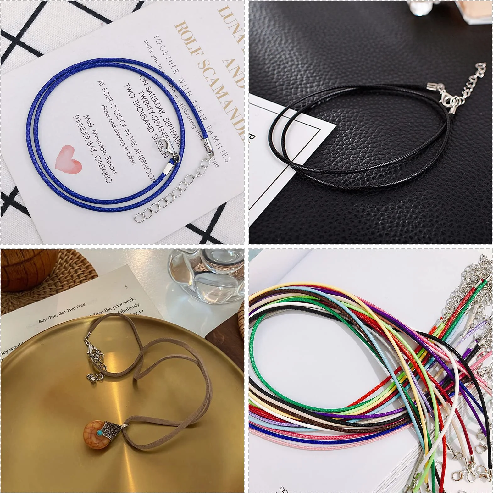 VEGCOO 30 Pezzi Chiusura Moschettone in Acciaio Inox Fermagli, Aragosta Fermagli Acciaio Inox Ganci Chiusure, Chiusura per Gioielli per Creazione Braccialetti Bigiotteria Fai Da Te