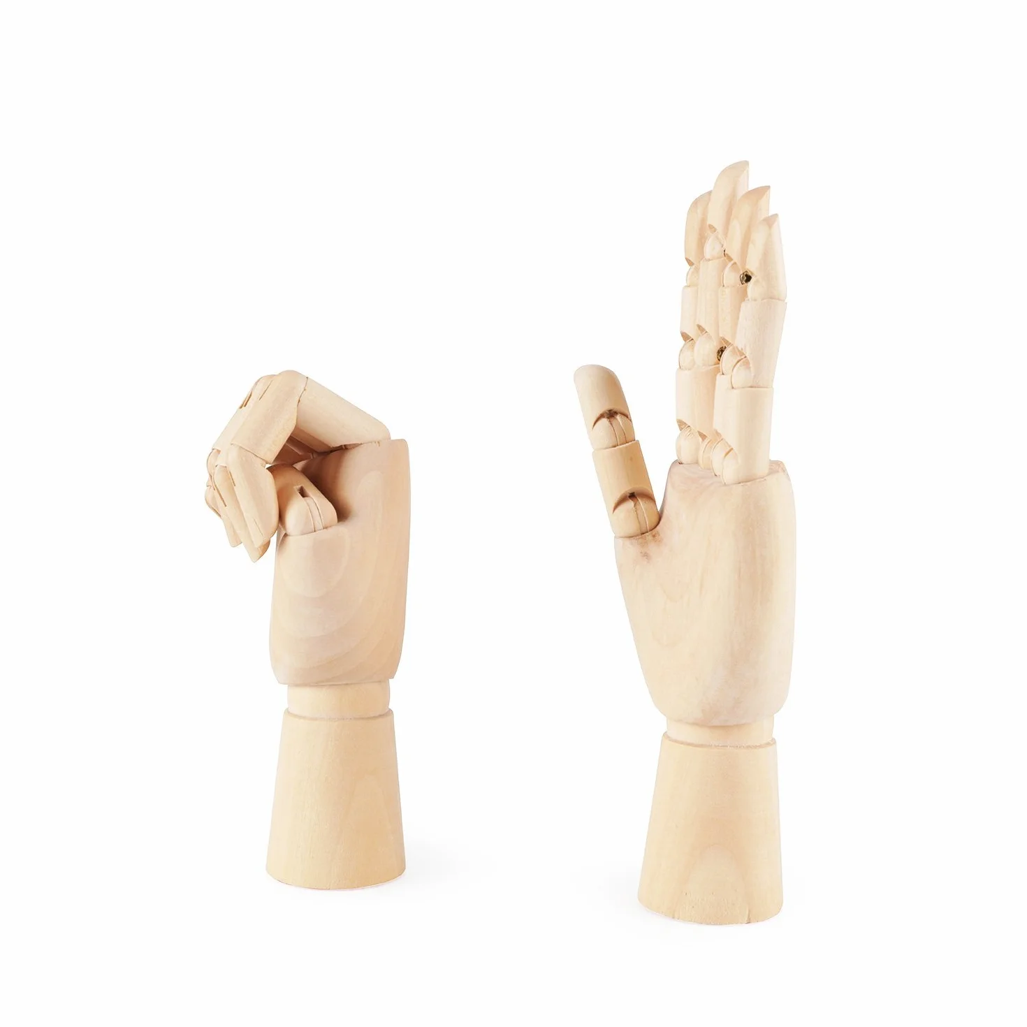 Nicwhite Manichino di Legno a Mano Snodato Articolato 10" 12" 7" per Disegnare