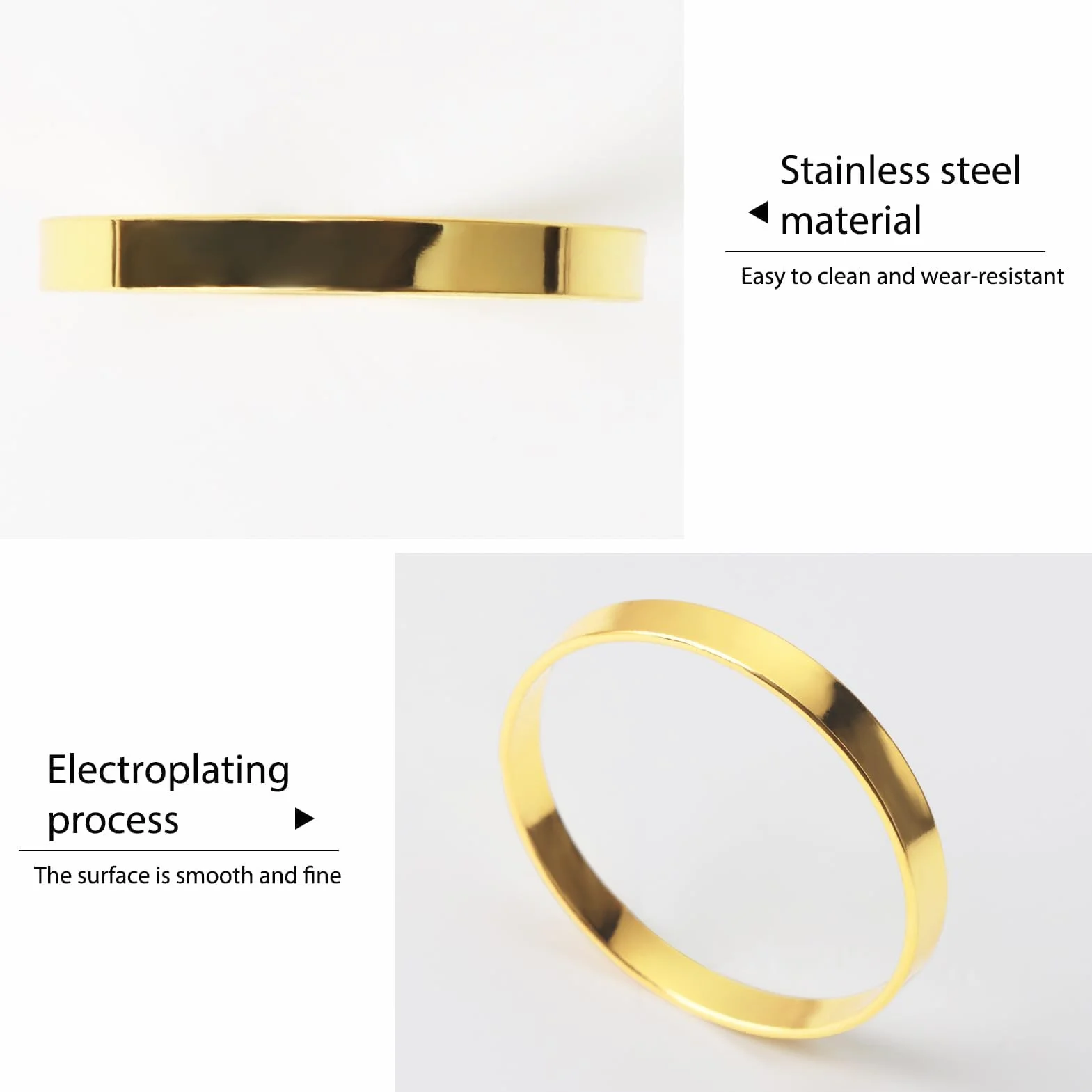12 pezzi portatovaglioli in oro in metallo, eleganti portatovaglioli rotondi per matrimoni, Natale, decorazioni da tavolo in acciaio inox, per cene, anniversari, feste, cene