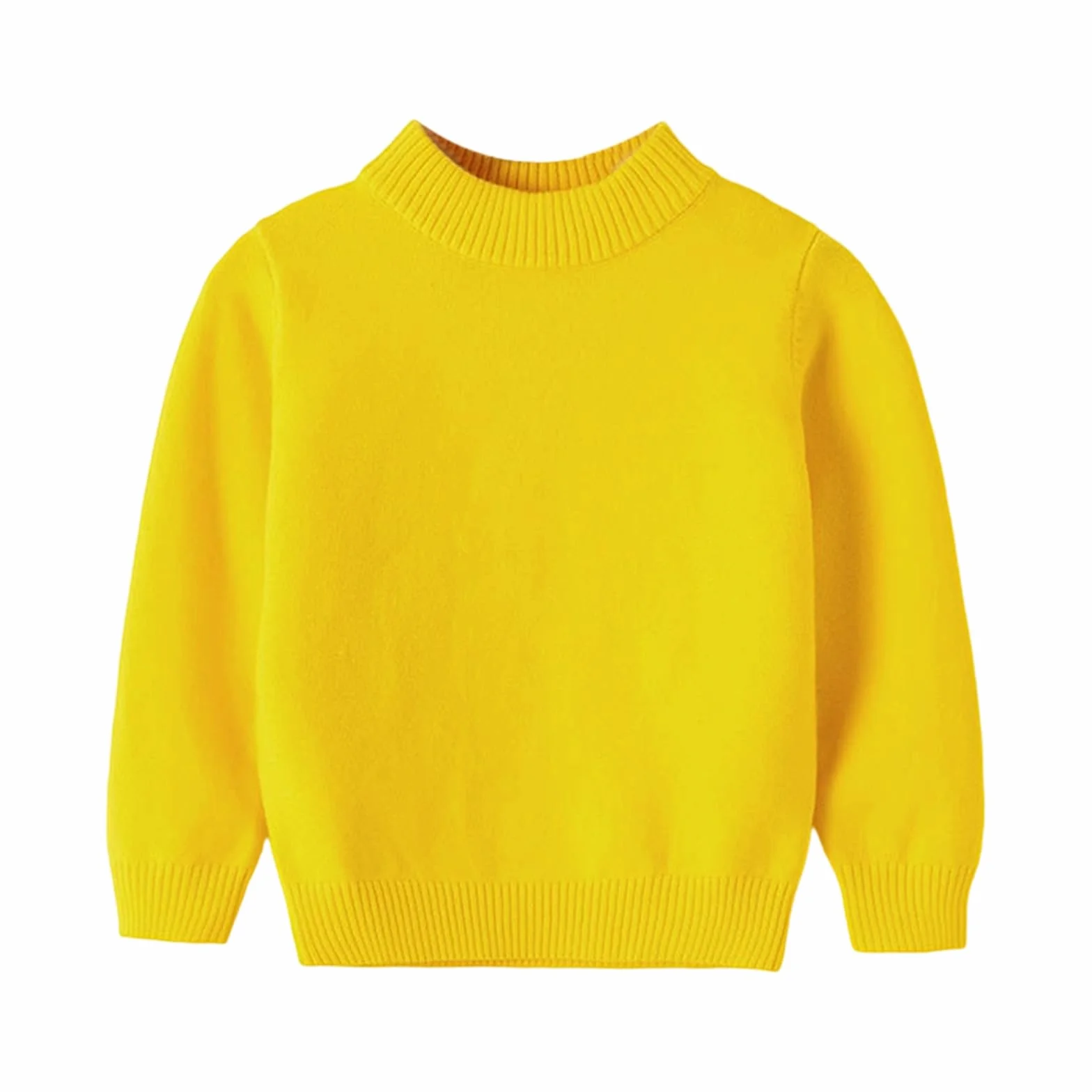 Maglione a girocollo per bambini inverno caldo 3-8 anni