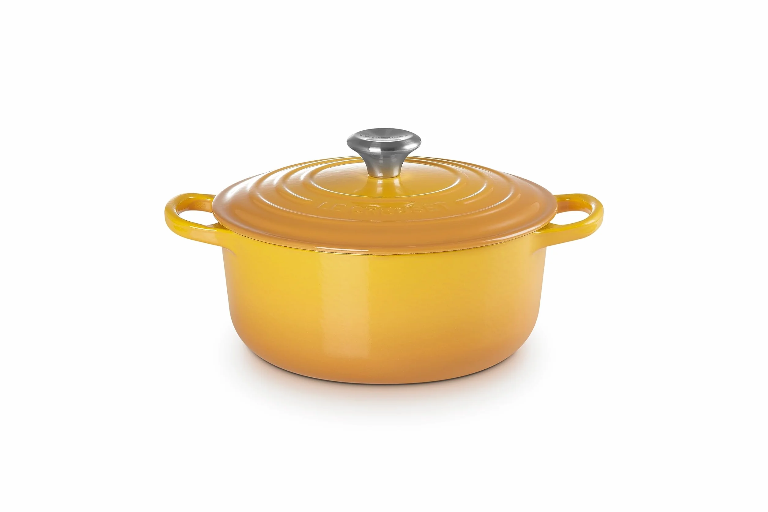 Le Creuset Cocotte rotonda Evolution in ghisa vetrificata con Coperchio, Ø 20 cm, Nectar, 21177206724430
