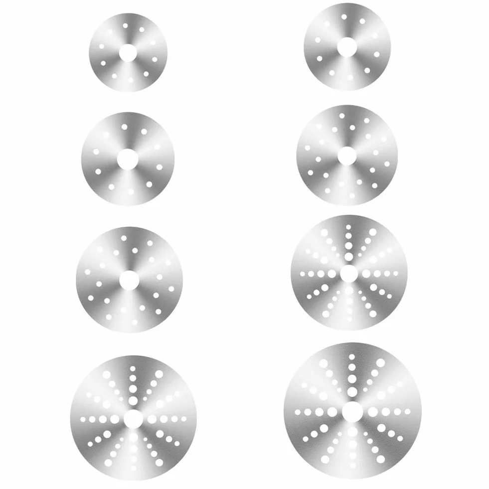 Piastra adattatore a disco in acciaio inox per piano cottura a induzione, foglio magnetico
