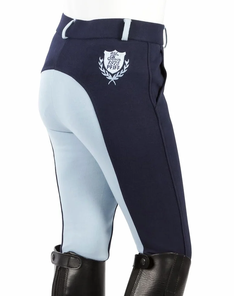 PFIFF Pantaloni da Equitazione Elisa Bambini 116-176