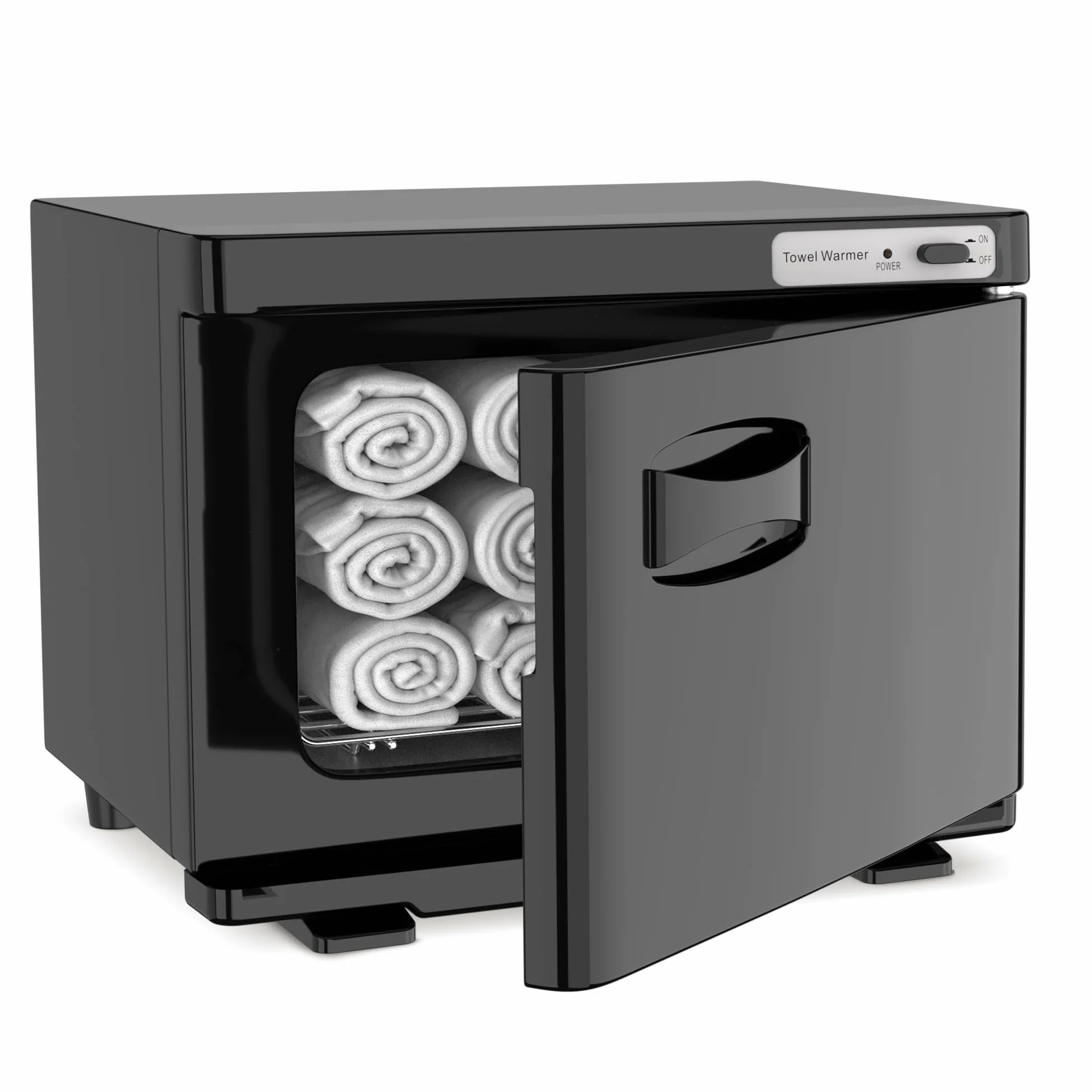Paraheeter Scaldasalviette, armadio scaldasalviette, velocità di riscaldamento estremamente veloce, funzionamento facile, scaldasalviette per spa e bagno (8L, nero)