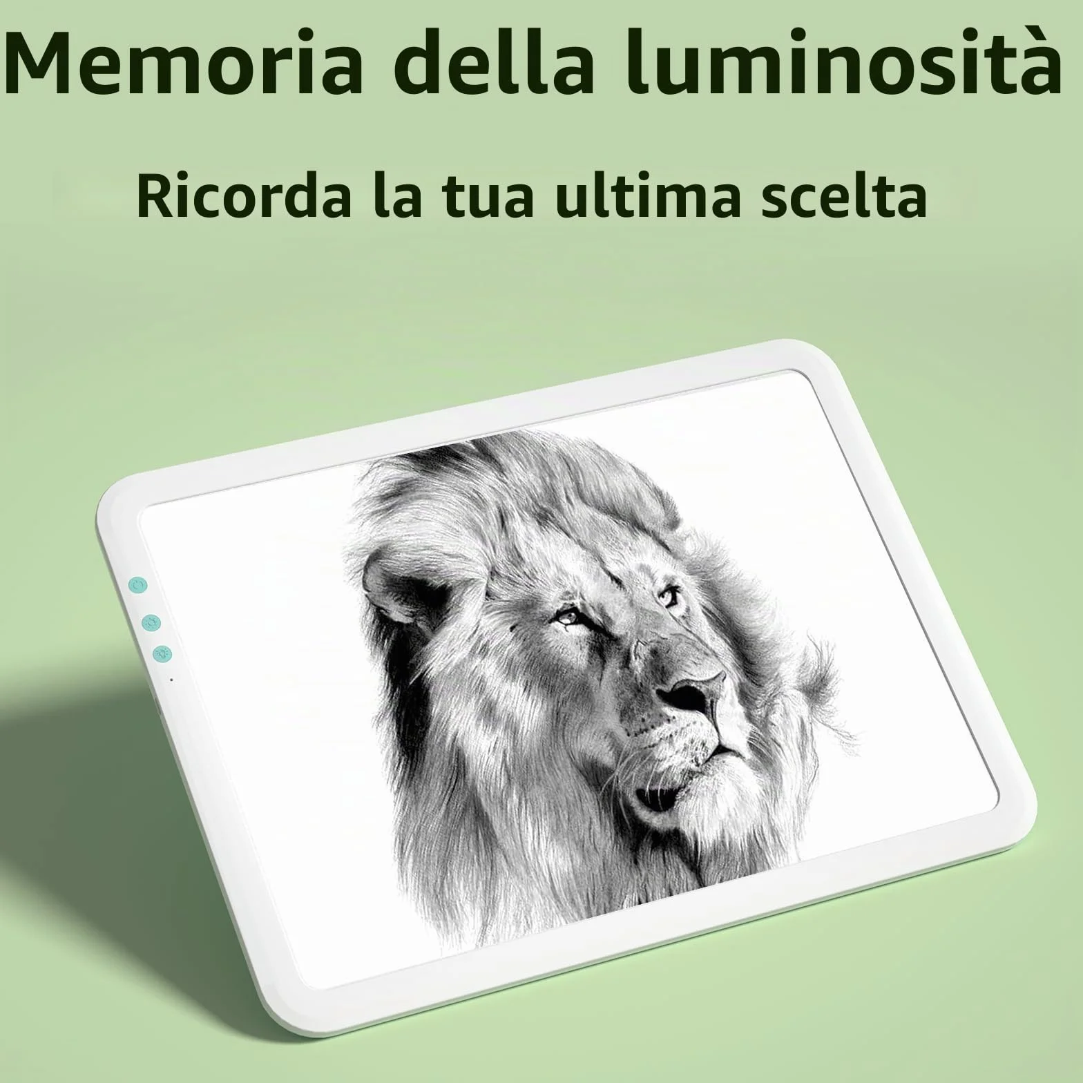 TOHETO A4 Super luminoso Ricaricabile Lavagna Luminosa per Disegnare Alimentato da batteria al litio 3500mAh per Weeding Vinyl Tool, Portatile Tracing Light Pad Board per Pittura Diamante