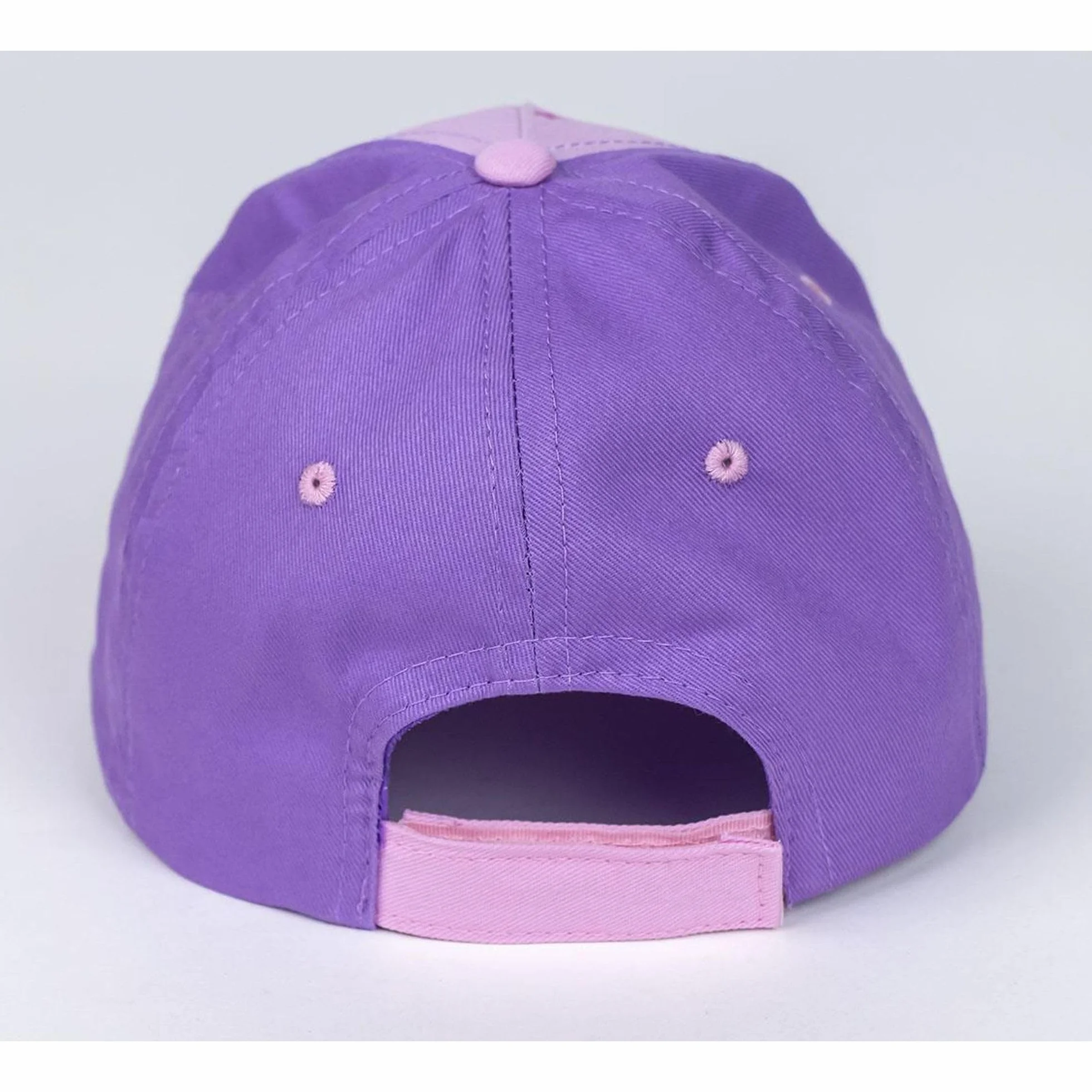 Cappellino per bambini Gabby's Dollhouse visiera rosa viola 53 cm poliestere