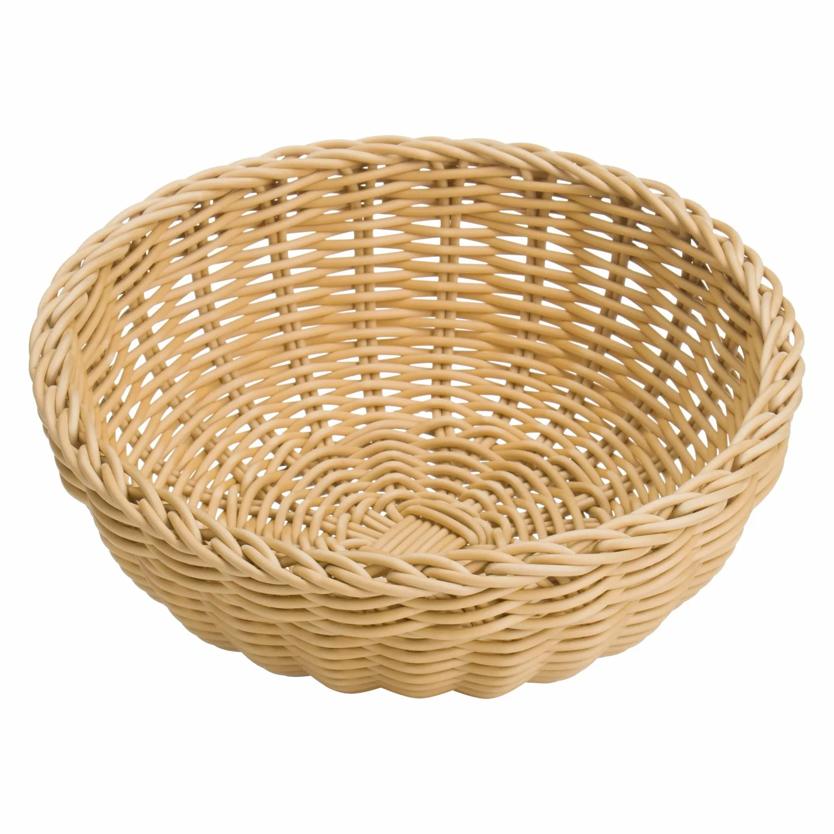 Westmark Cesta Multiuso, Adatta per Hotel e Ristorazione, Rotonda, Ø ca. 23 cm, Altezza: ca. 9 cm, Fibra Sintetica, Saleen Edition, Beige Chiaro, 02010330101