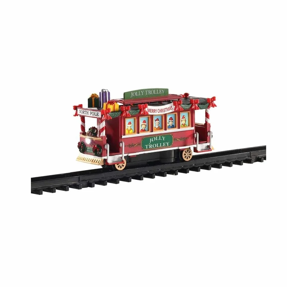 Lemax Caddington Village Sights & Sounds Jolly Trolley 04738
