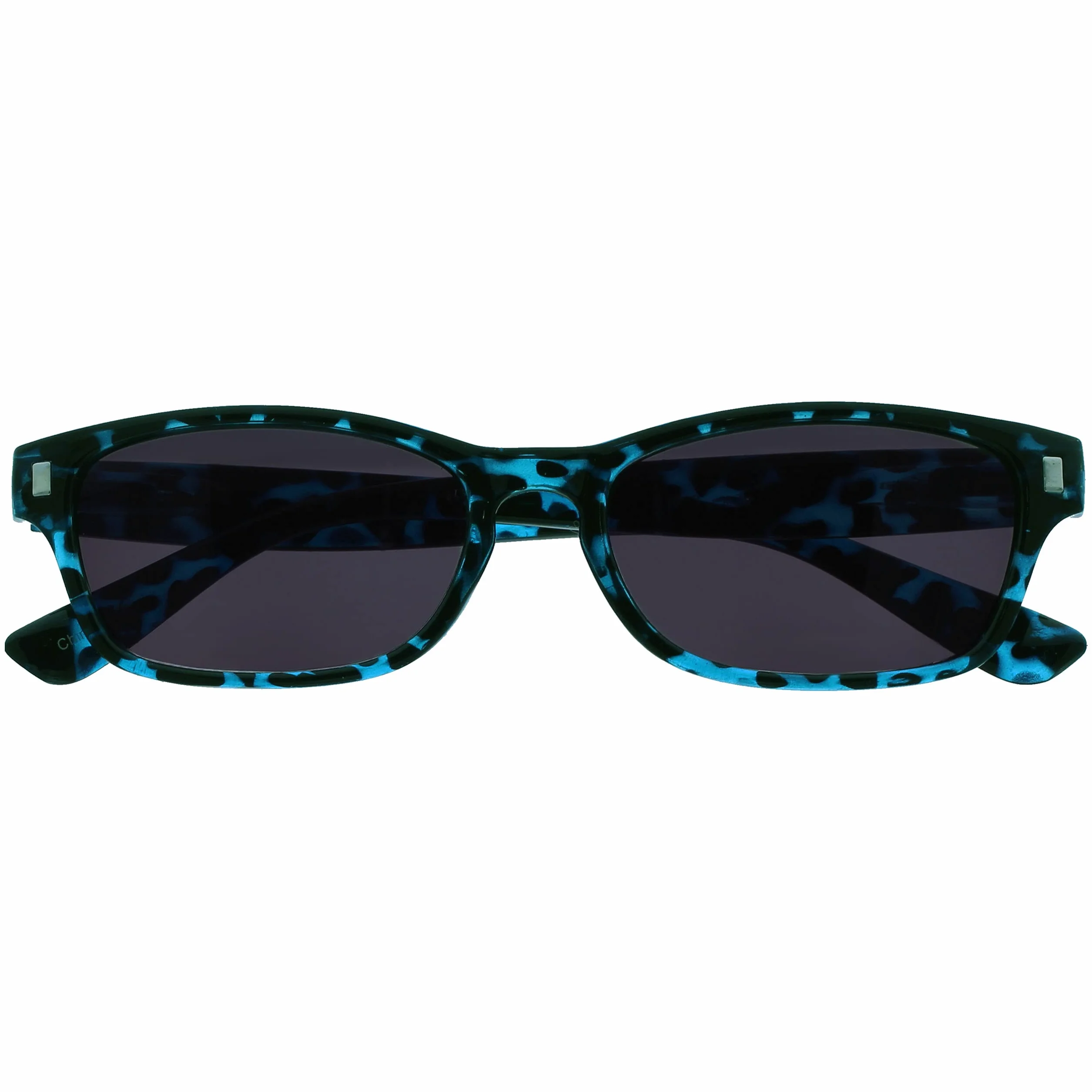 OPULIZE Occhiali Da Lettura Blu Tartaruga UV400 Uomo Donna +2,50