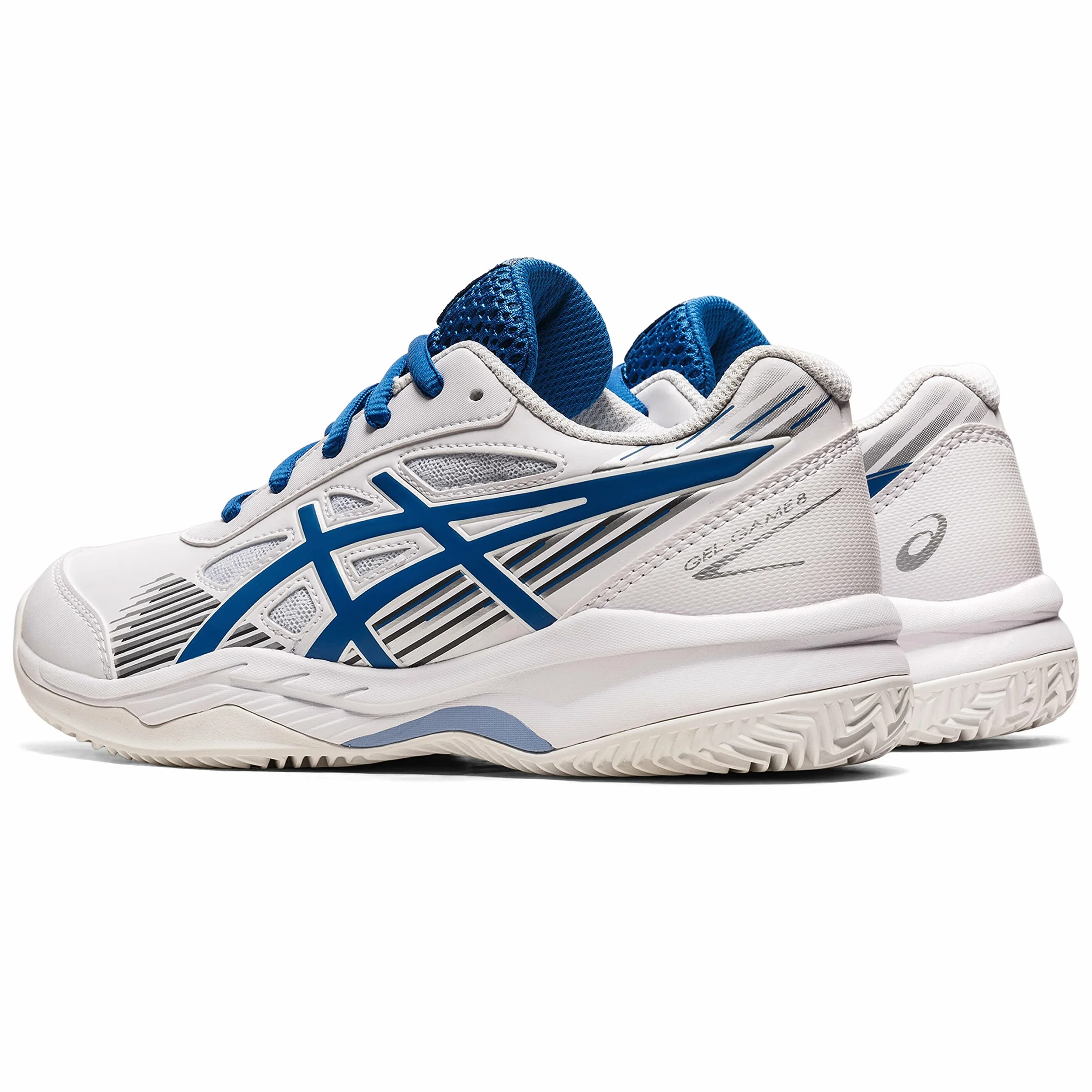 ASICS Gel-Game 8 GS Clay/OC Sneaker Unisex-Bambini e Ragazzi