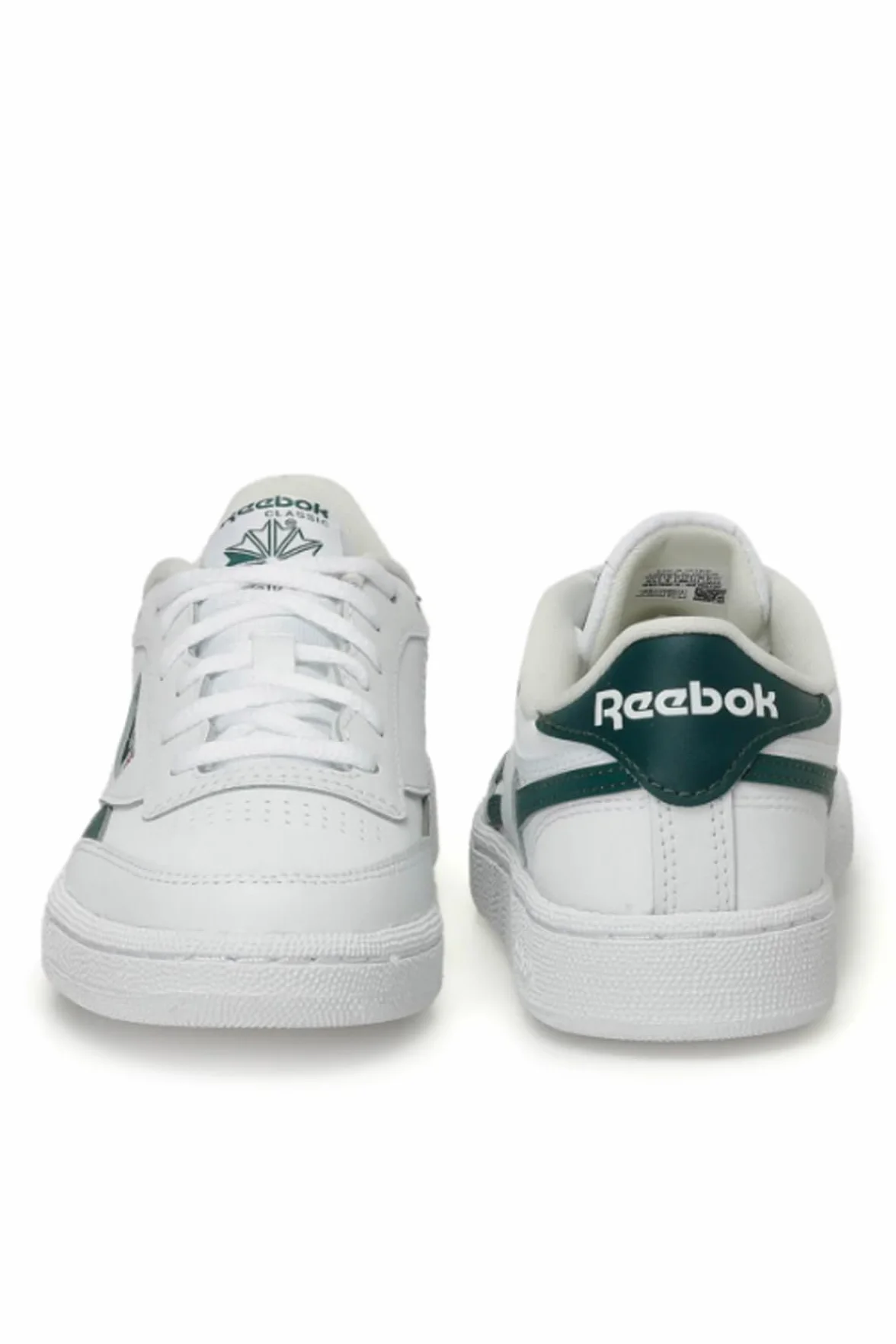 Reebok Club C Revenge Scarpe da Ginnastica Bambini e Ragazzi White Collegiategreen Vintagechalk 36 EU