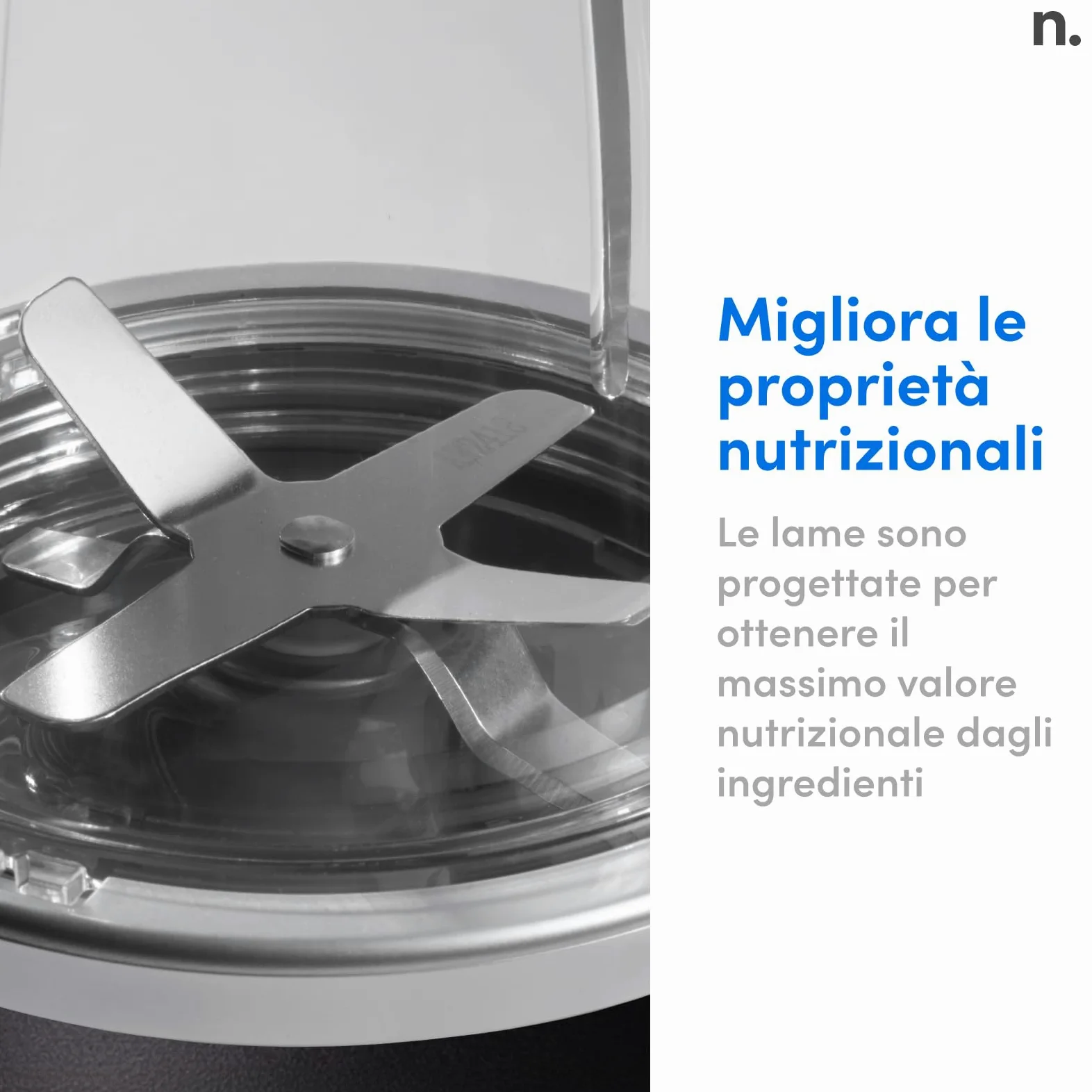 Nutribullet Pro 1200, Frullatore Elettrico, Tritatutto, Frullatore Smoothie, Frullatore Tritatutto Multifunzione, 1200w di potenza, bicchieri da 700ml e 900ml, nero, NB120MB