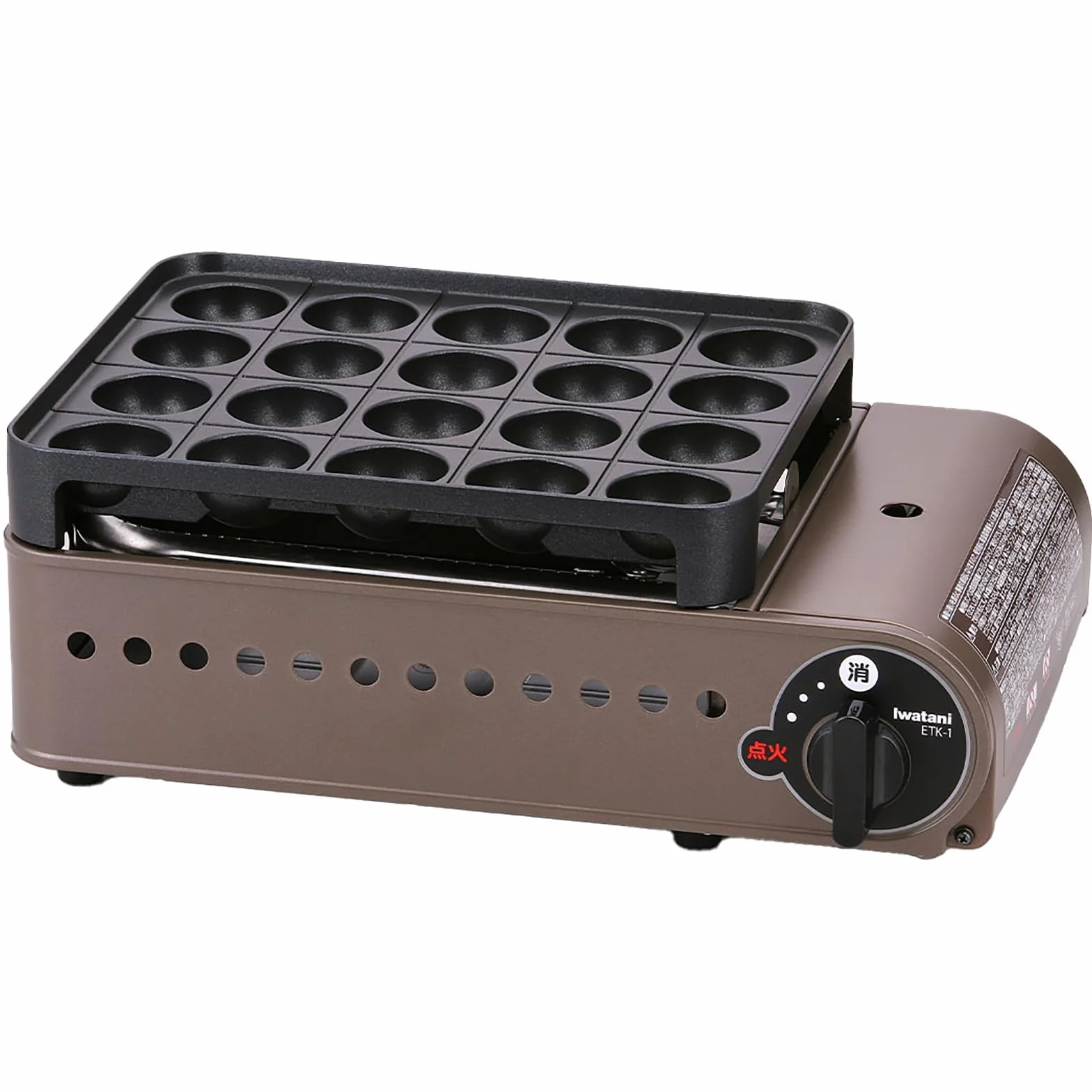 Iwatani CB-ETK-1 Super ENTAKO Cassette gas takoyaki dispositivo