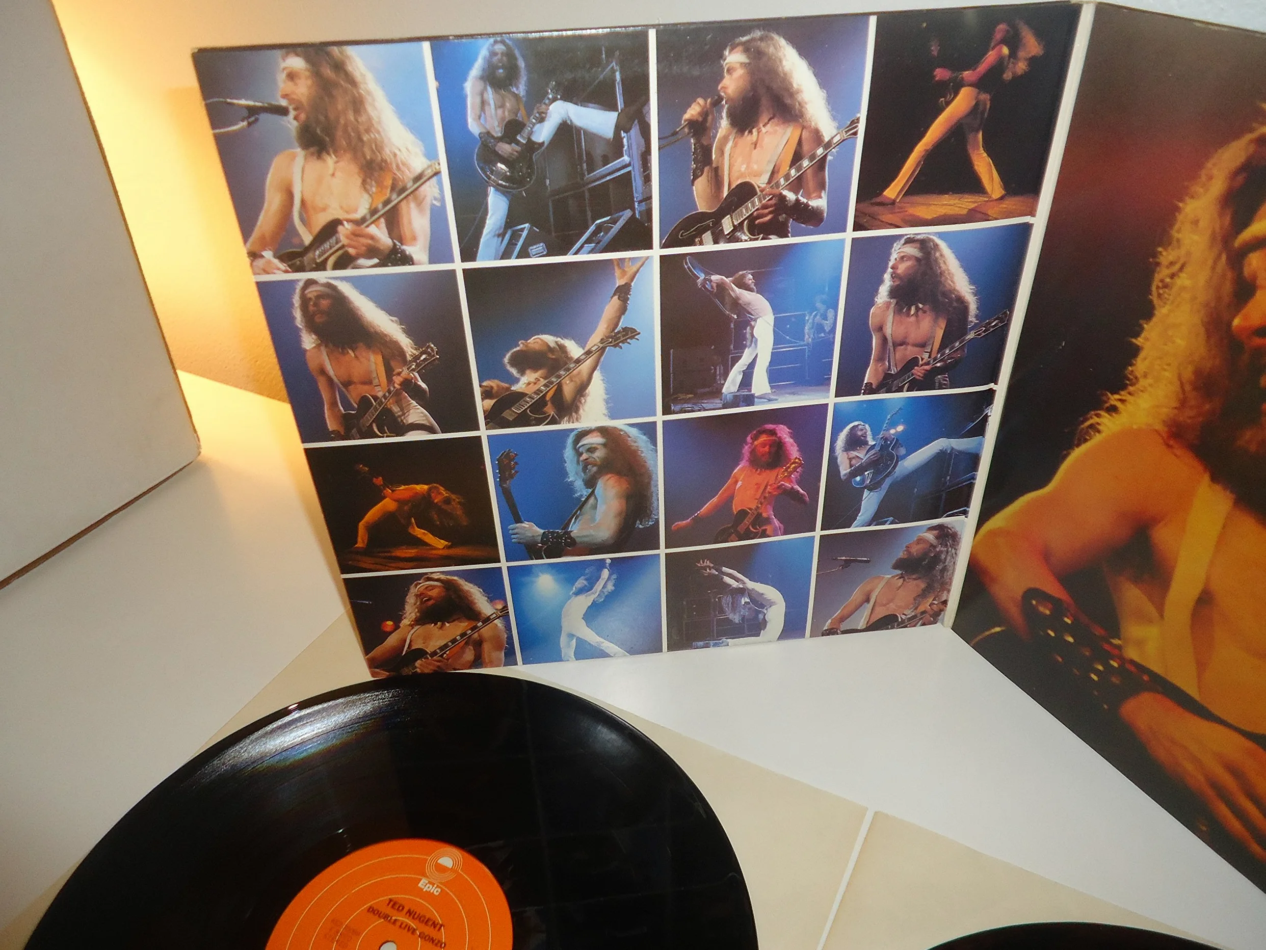 Ted Nugent di Double Live Gonzo. Etichetta: Epic ke2 35069, Epic 35069 formato: 2 – Vinile, LP, Album Country: US Released: 1978 Genre: Rock Style: Hard Rock – VG + +/NM