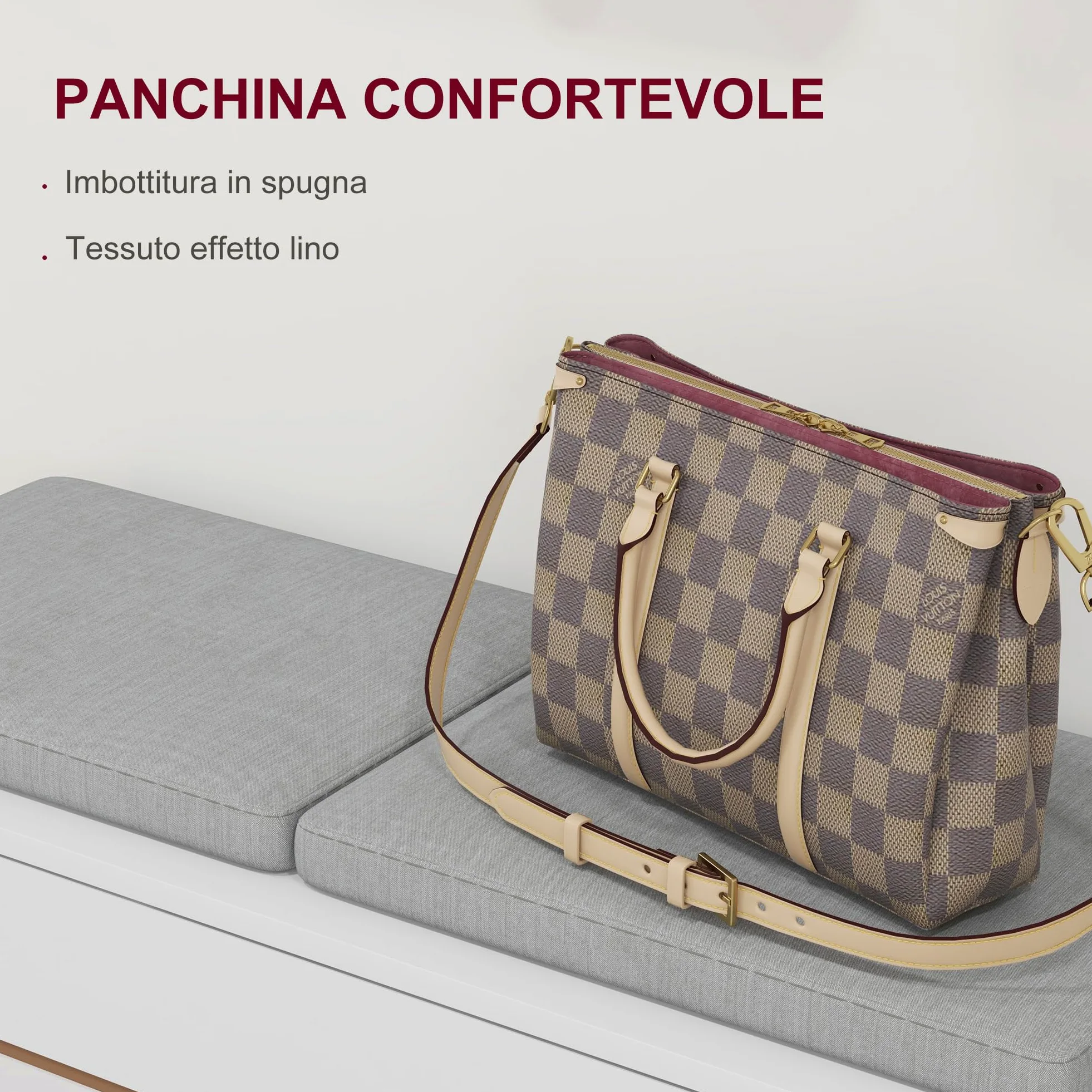 HOMCOM Set 4 in 1 Mobili da Ingresso con Appendiabiti, Specchio, Panca con Cuscini e Scarpiera per 8 Paia di Scarpe, Bianco