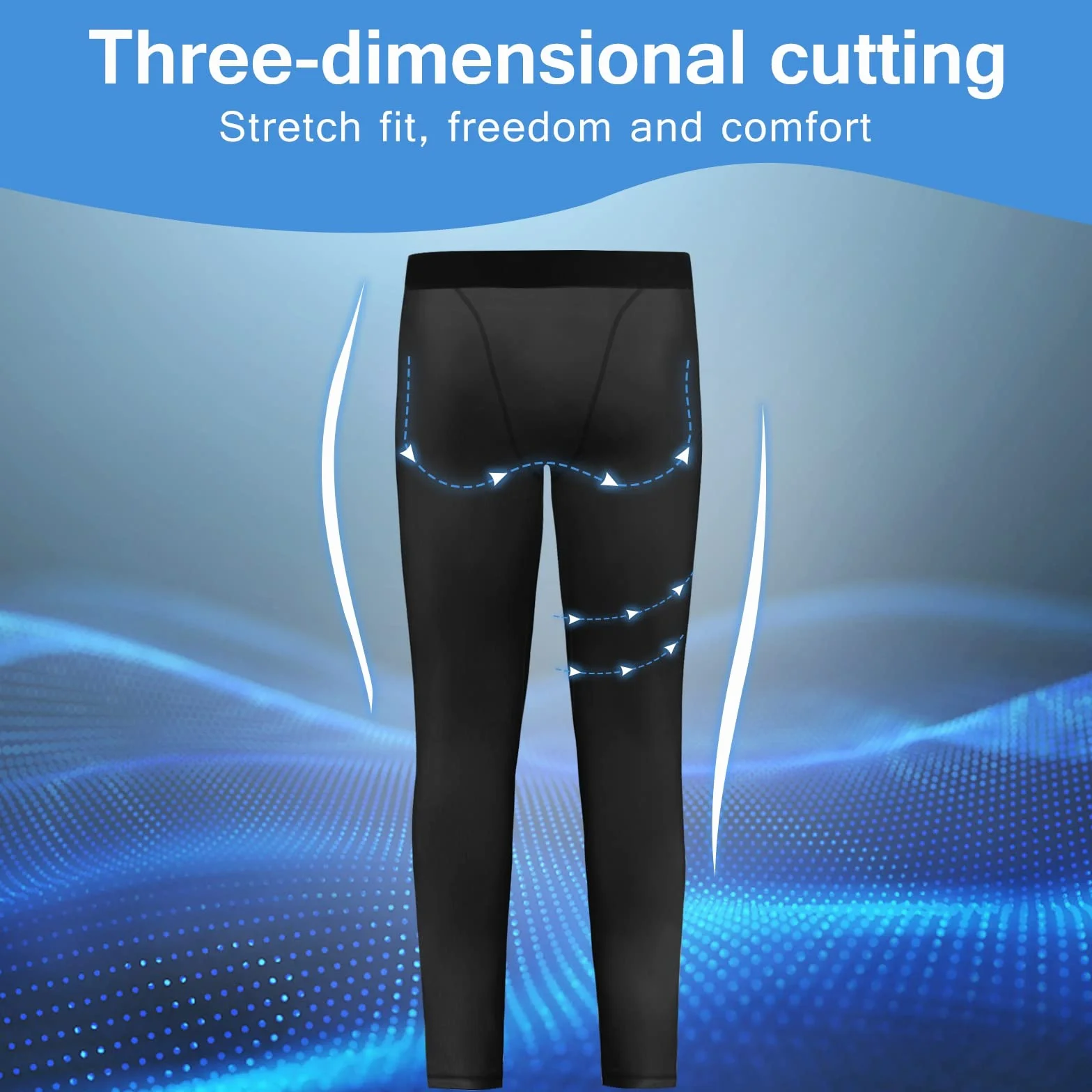 Bambini Giovani Ragazzi Pantaloni a Compressione Leggings Pantaloncini Sportivi Intimo Sportivo per la Corsa Basket Monopiede Tights