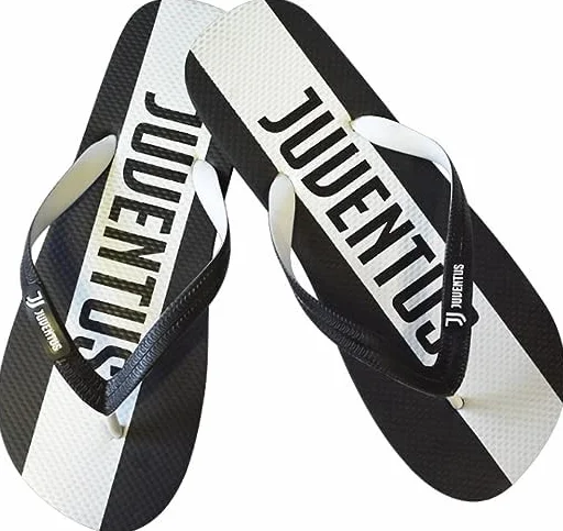 JUVE Juventus Infradito da Mare o Piscina - Collezione 2021 - Bambino e Adulto - 100% Originale - 100% Prodotto Ufficiale - Unisex - Scegli Il Numero