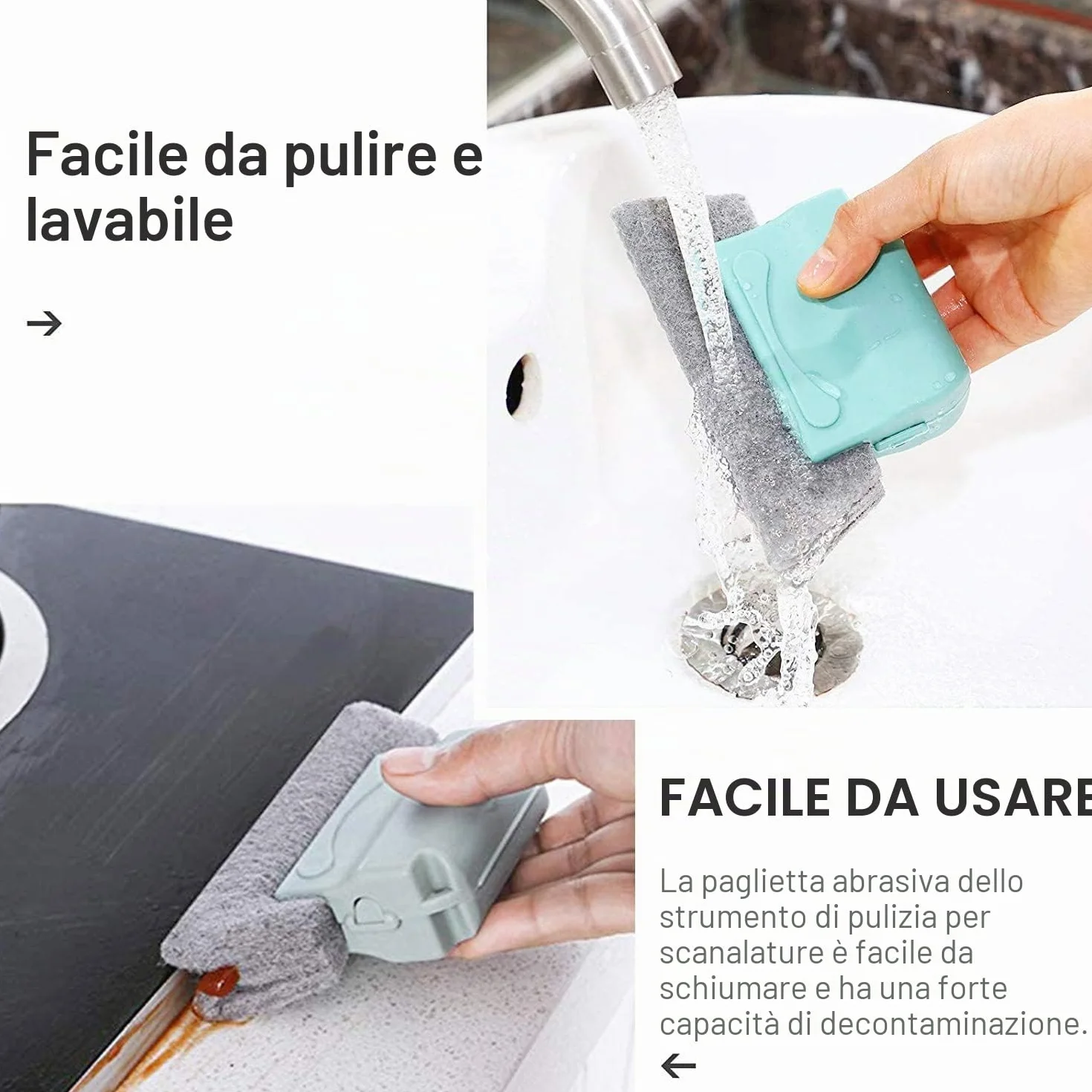 Set di 7 Spazzole per Pulizia Domestica per Finestre, Tende Veneziane, Porte Scorrevoli, Tastiera, Condizionatore d'Aria, Griglie di Ventilazione