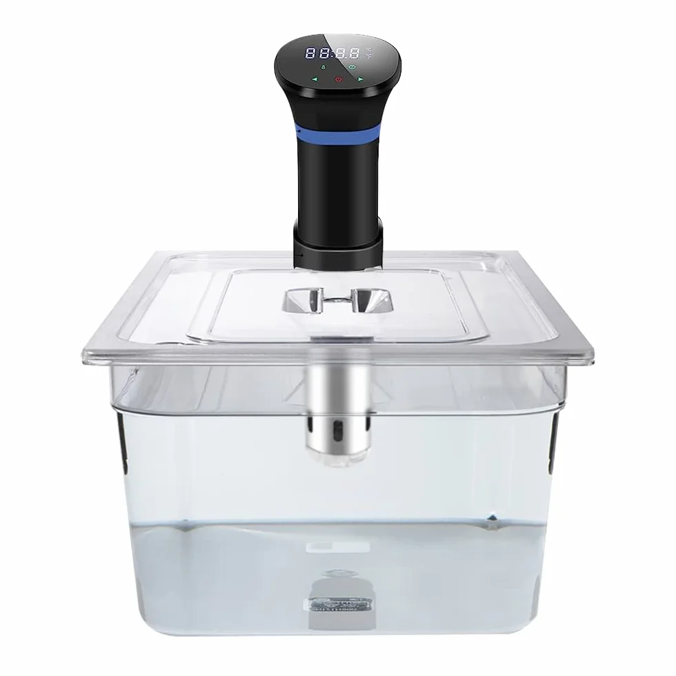 SousVideTools Contenitore Sous Vide 28L Serbatoio Acqua con Coperchio Compatibile Inxineu Vpcok Direct Cooker