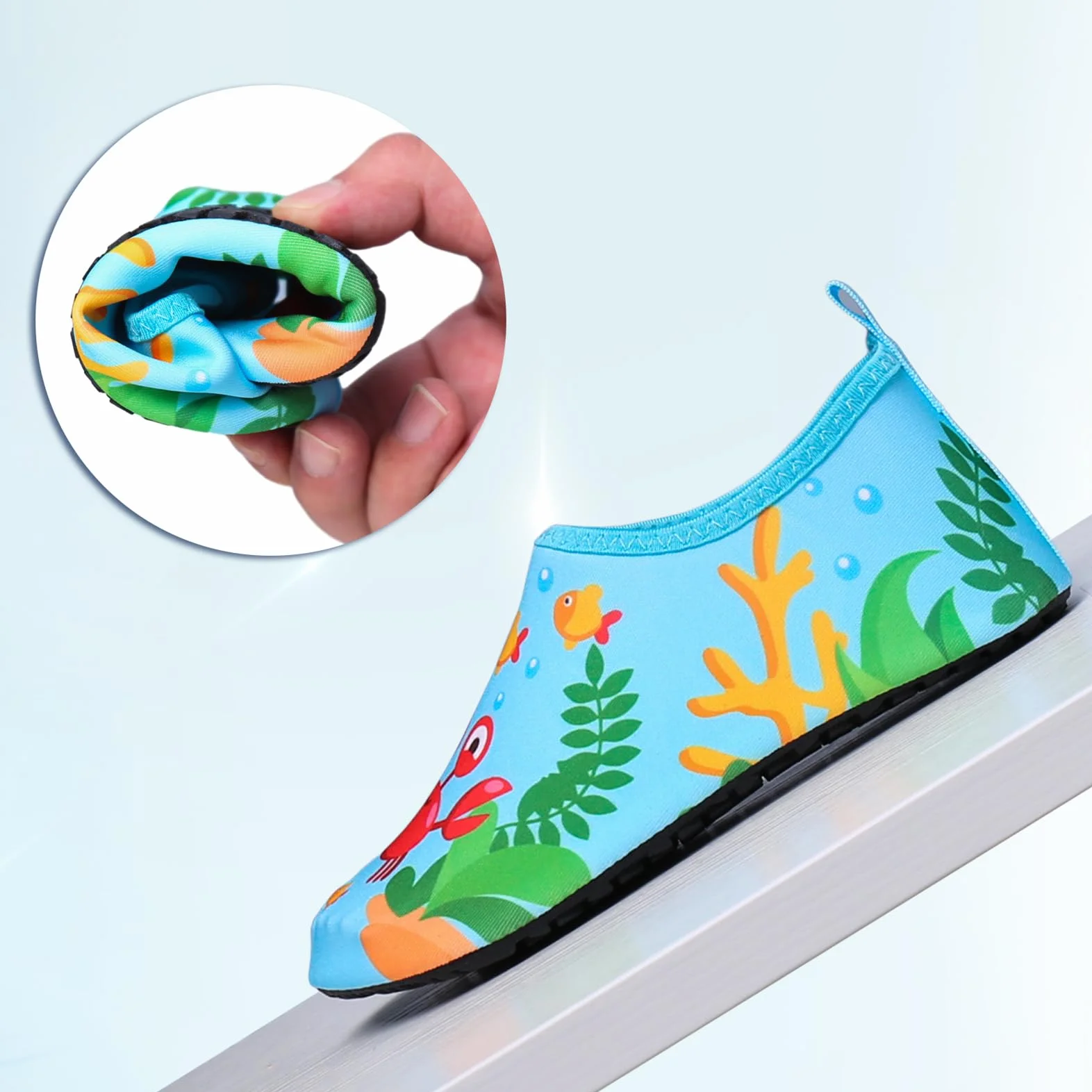 Scarpe da Nuoto Antiscivolo per Bambini Bambina Spiaggia Piscina Surf
