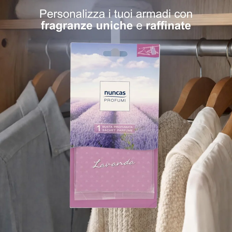 Nuncas Buste Profumate - per Armadi - Lavanda - 1 Pezzo