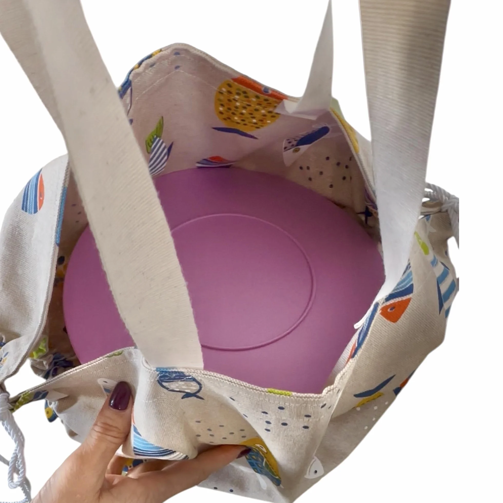Borsa Porta Teglie e Contenitori, Idea Regalo Natale, Festa della Mamma e Compleanno, Borsa Multiuso, Porta torte, Trasporta Vivande, Fatta a Mano