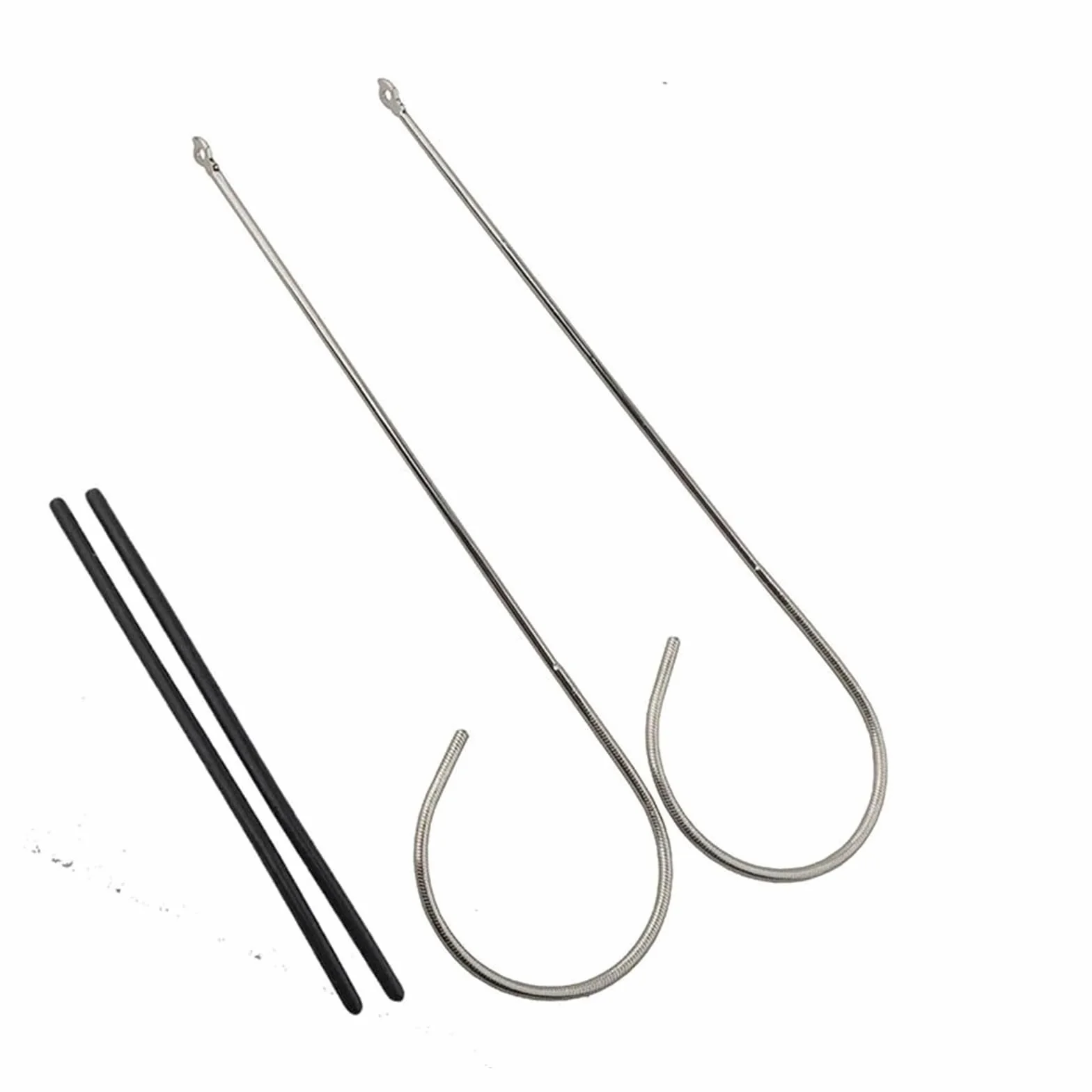 Occhiali da vista in metallo con punta in silicone, aste for occhiali da sole, accessori di ricambio 1 paio