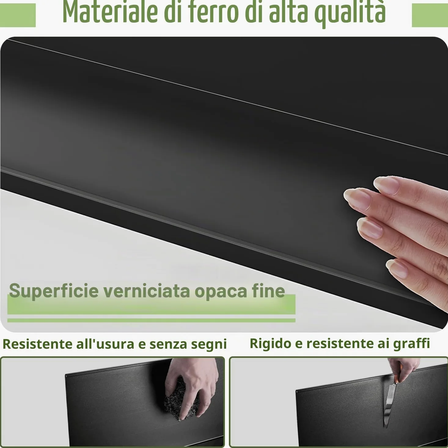 Regali a parete sospesi in metallo simdennr con luci LED, scaffale espositivo a sospensione per soggiorno, cucina, bagno, scaffale espositivo con luci LED integrate, nero, 60 cm
