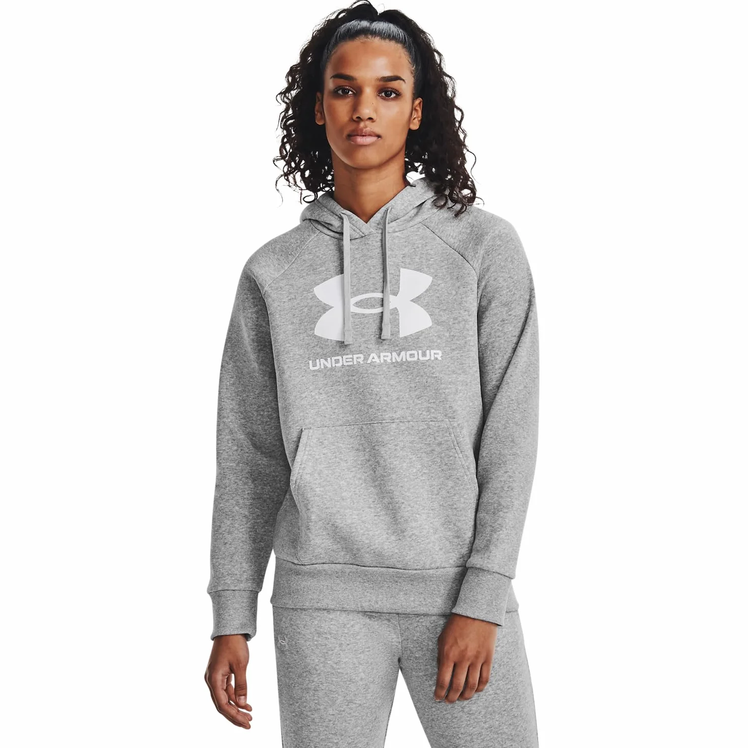 Under Armour UA Rival Fleece Big Logo HDY Maglia di Tuta Donna