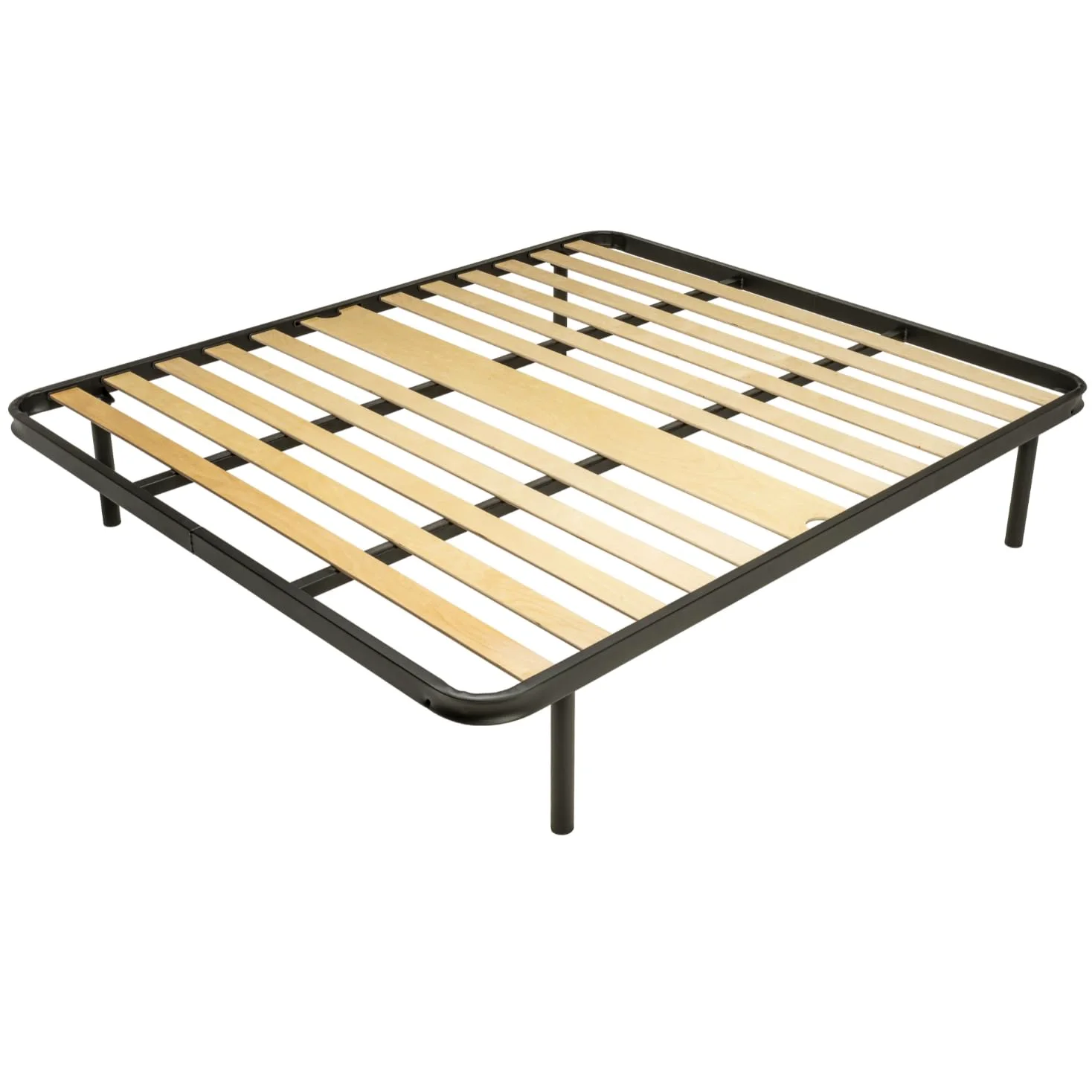 Win Bed - IDEALE - RETE MATRIMONIALE 160x190 Ortopedica a Doghe in Legno – Telaio in Acciaio Rinforzato con Piedi Antiscivolo Smontabili