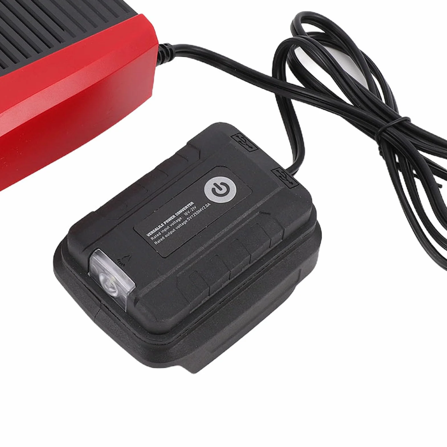 Riscaldatore Portatile Silenzioso con Termostato Elettrico e Ventola USB per Officine e Campeggio