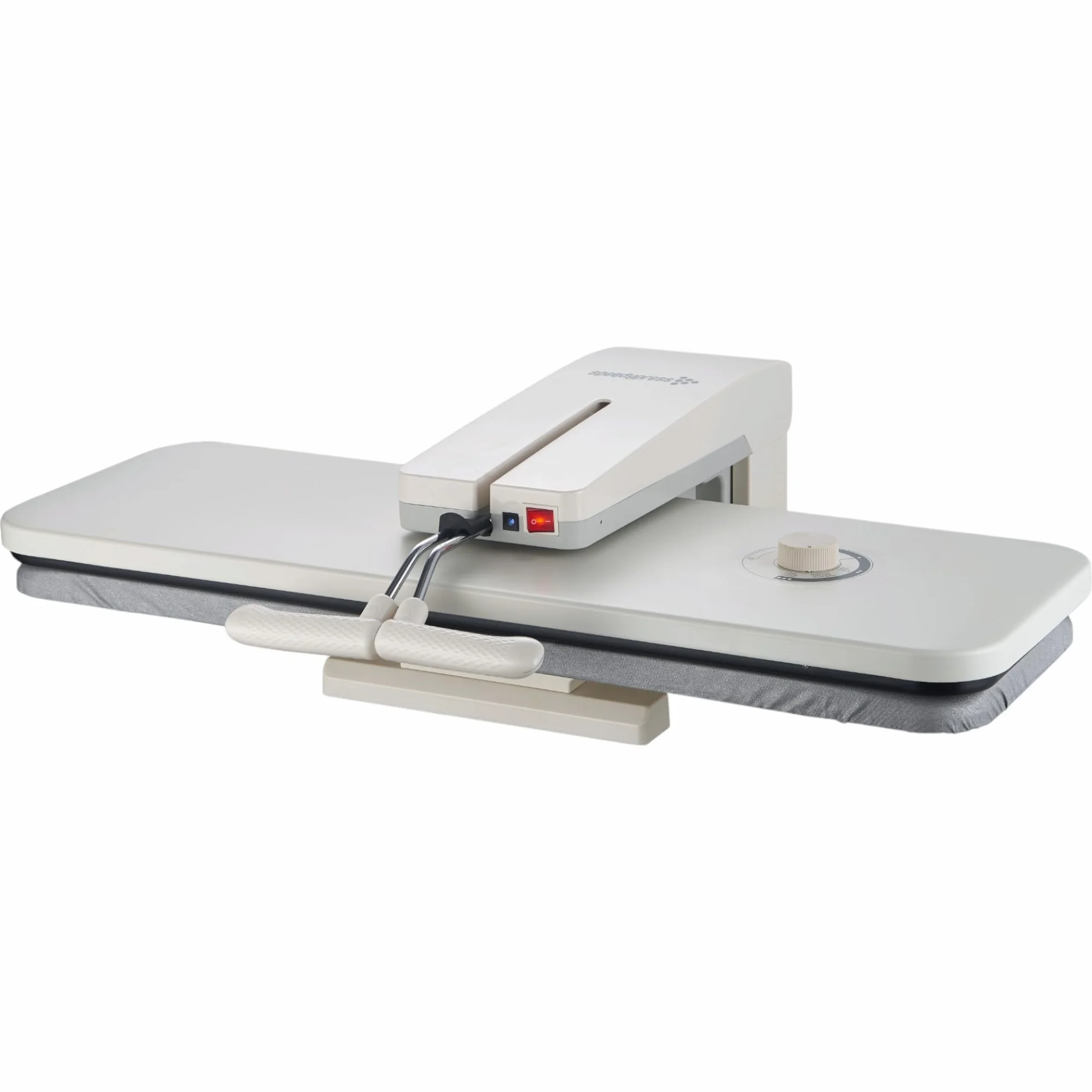 Speedypress Pressa da stiro commerciale C90 | Pressa grande da 92,5 cm | Macchina da stiro professionale da 1800 W per hotel, pensioni, case di cura | Include copertura e sottostrato in schiuma