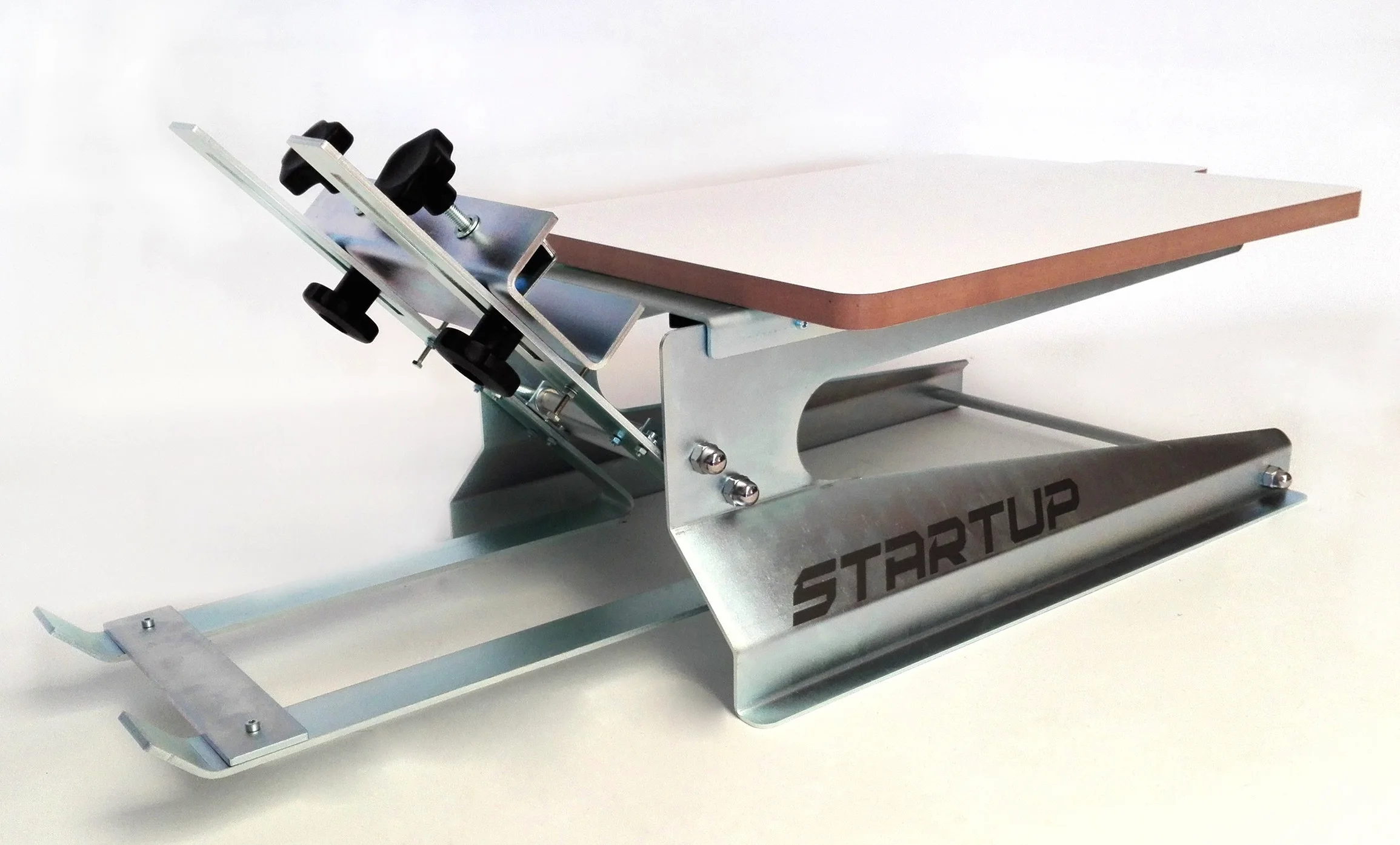 CPL Fabbrika. Banco per Serigrafia Silver STARTUP multifunzione ed economico per stampare Tshirt, Shopper e Poster.