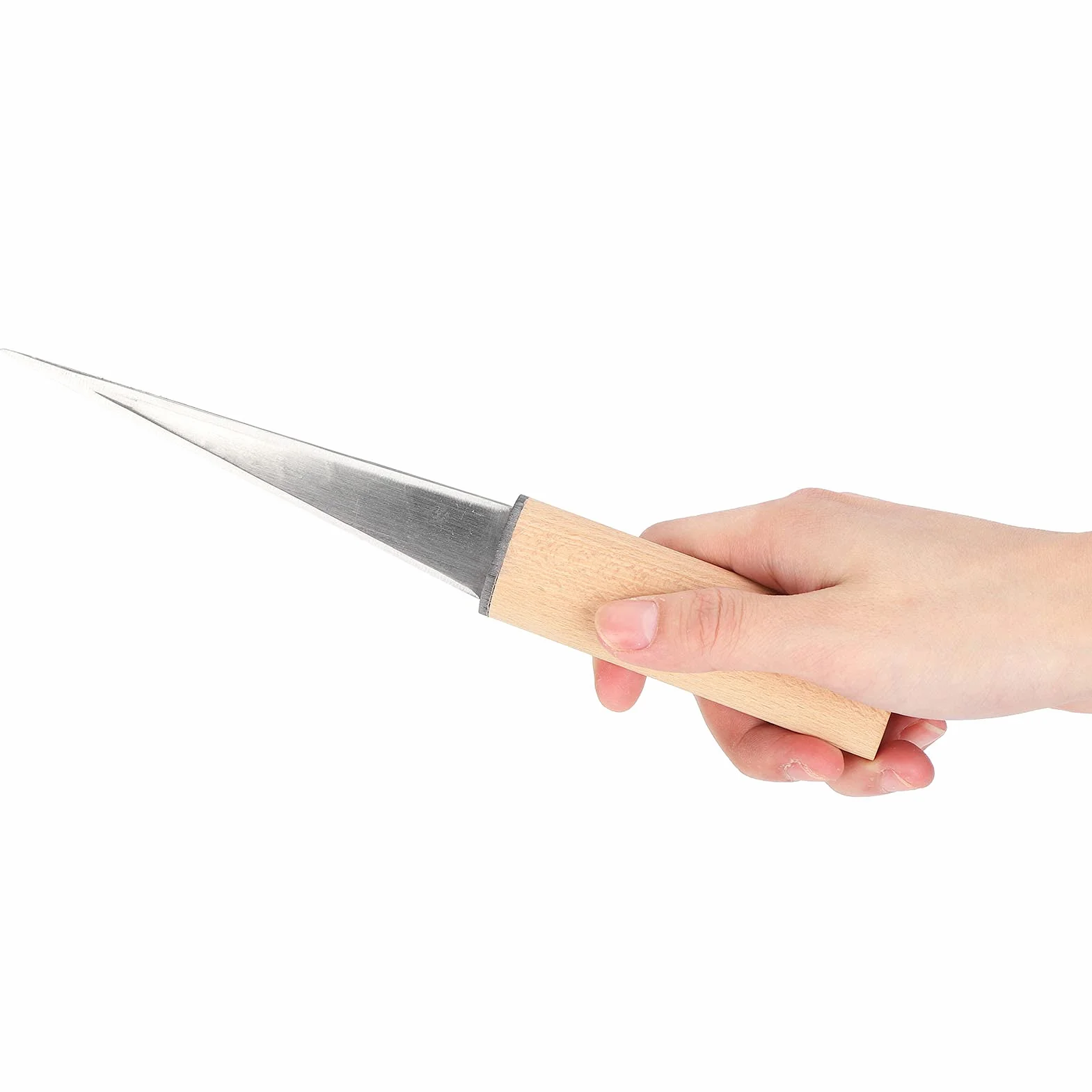 Coltello per Intaglio del Ghiaccio in Stile Giapponese, Strumento Manuale per Barman per Ghiaccio con Copertura Protettiva, Lama in Acciaio ad Alto Tenore di Carbonio per