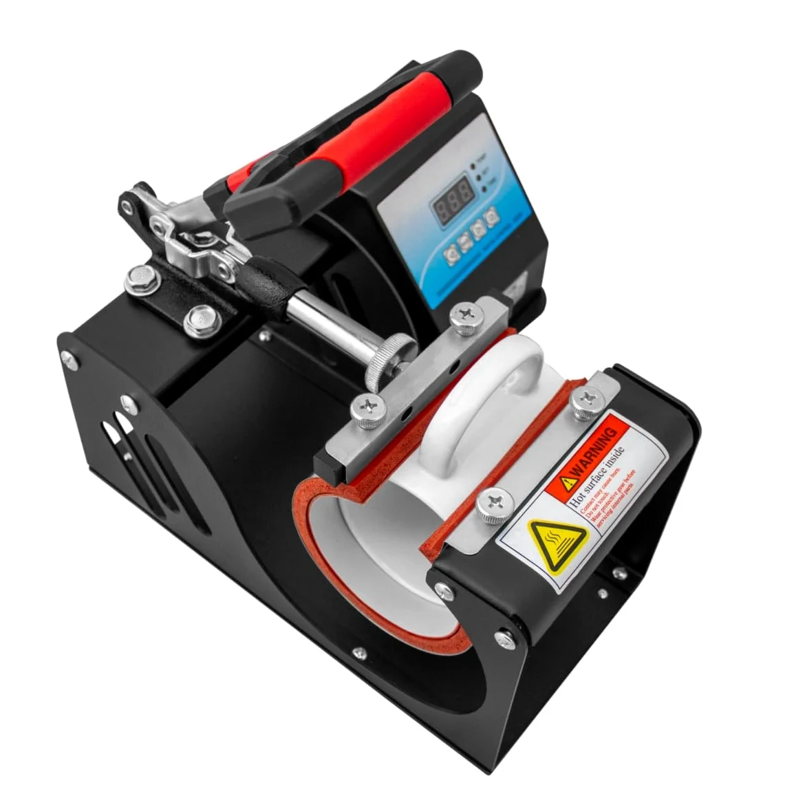 PixMax - Pressa a Caldo per Tazze di Diversa Grandezza per Sublimazione e Personalizzazione