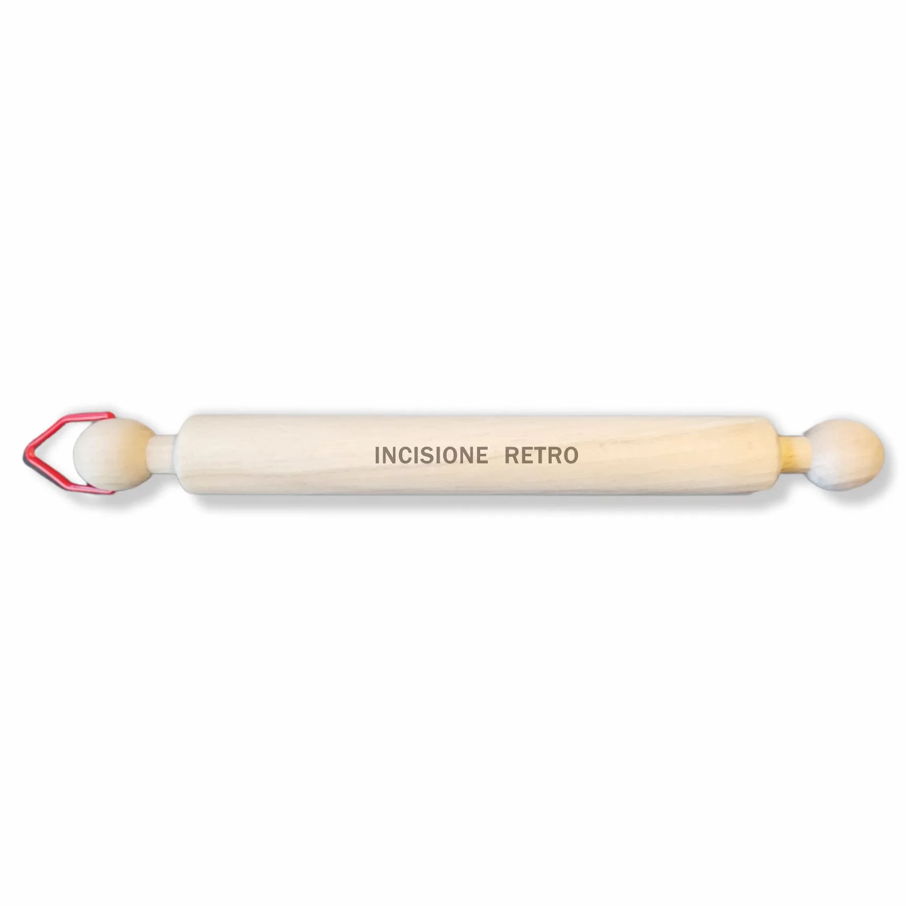 Personalizzato Mattarello legno 40 cm Idea regalo nonna compleanno Natale Festa dei nonni