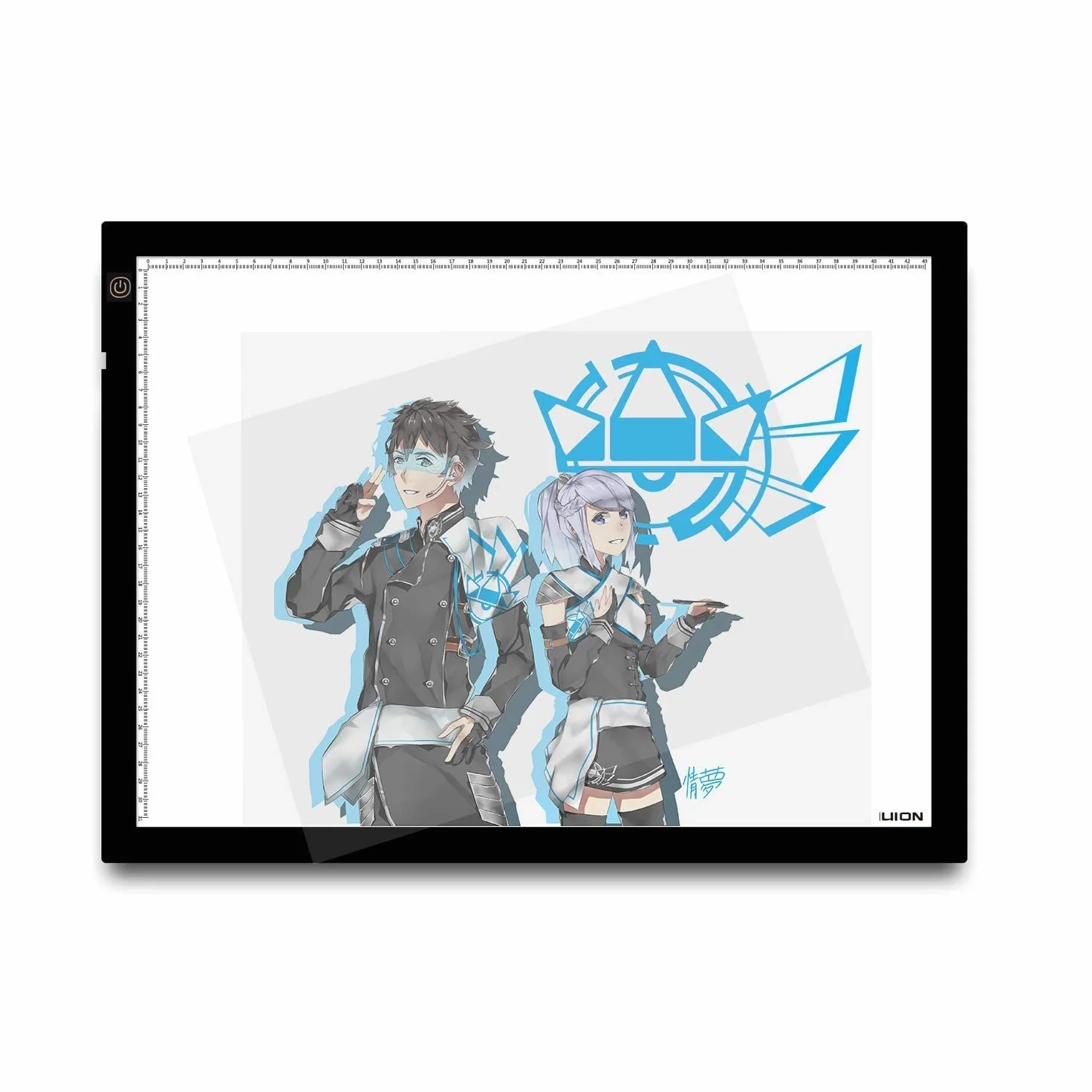 HUION Tavoletta Grafica A3 Scatola Luminosa LED con Luminosità Regolabile per Disegno Tracciamento