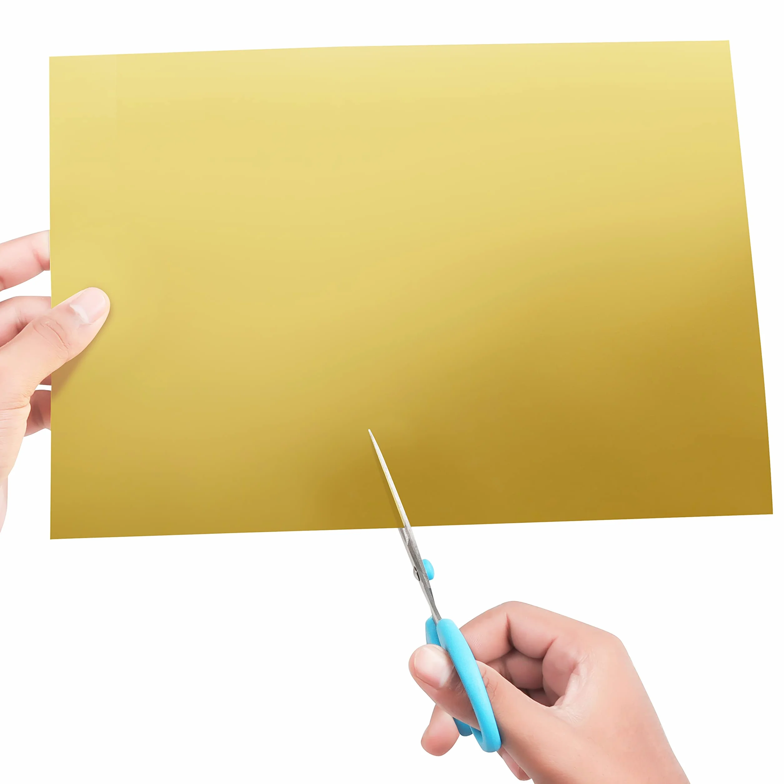 Belle Vous Fogli A4 Colorati Dorati 60 Fogli Carta Perlata Cartoncino Oro 250 g/mq 29,7 x 21 cm per Scrapbooking Inviti Nozze