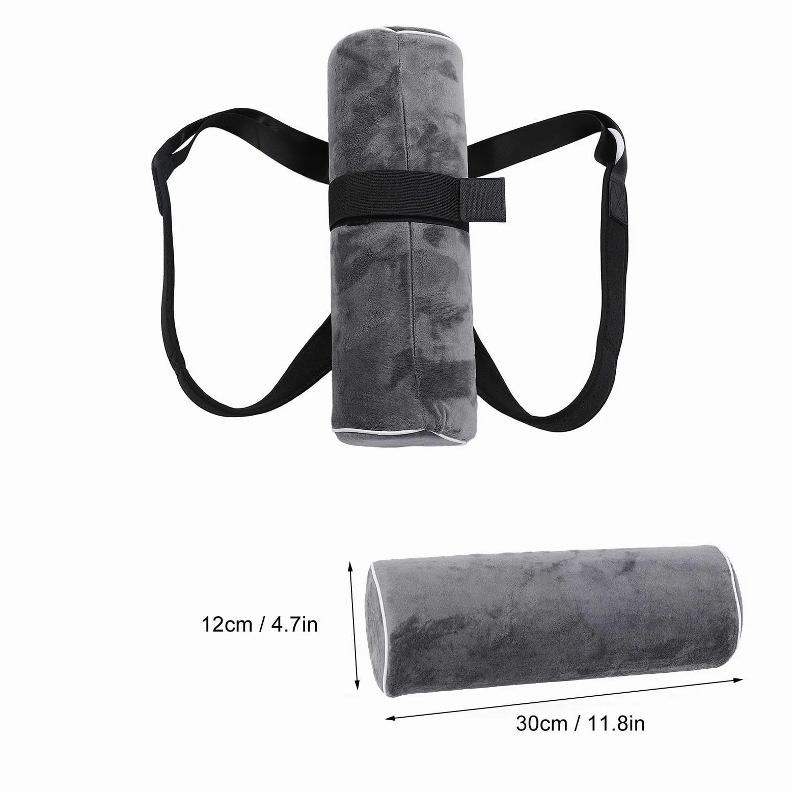 Zaino per Dormire Laterale per Apnea Notturna, Cuscini per Russare Posizione per Dormire sulla Schiena Antirussamento, Trainer per la Posizione di Sonno per Dormire (S 40 cm/15,7