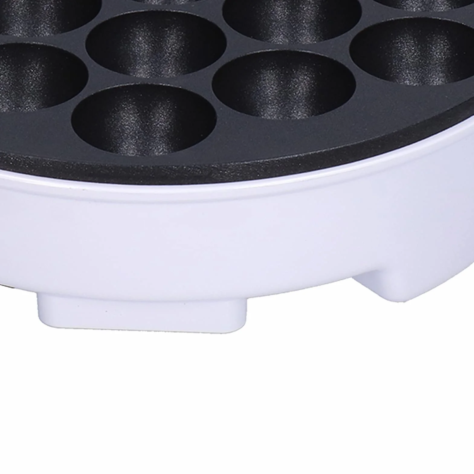 Takoyaki Maker 750 W antiaderente Octopus Grill vassoio 18 fori riscaldamento a due lati