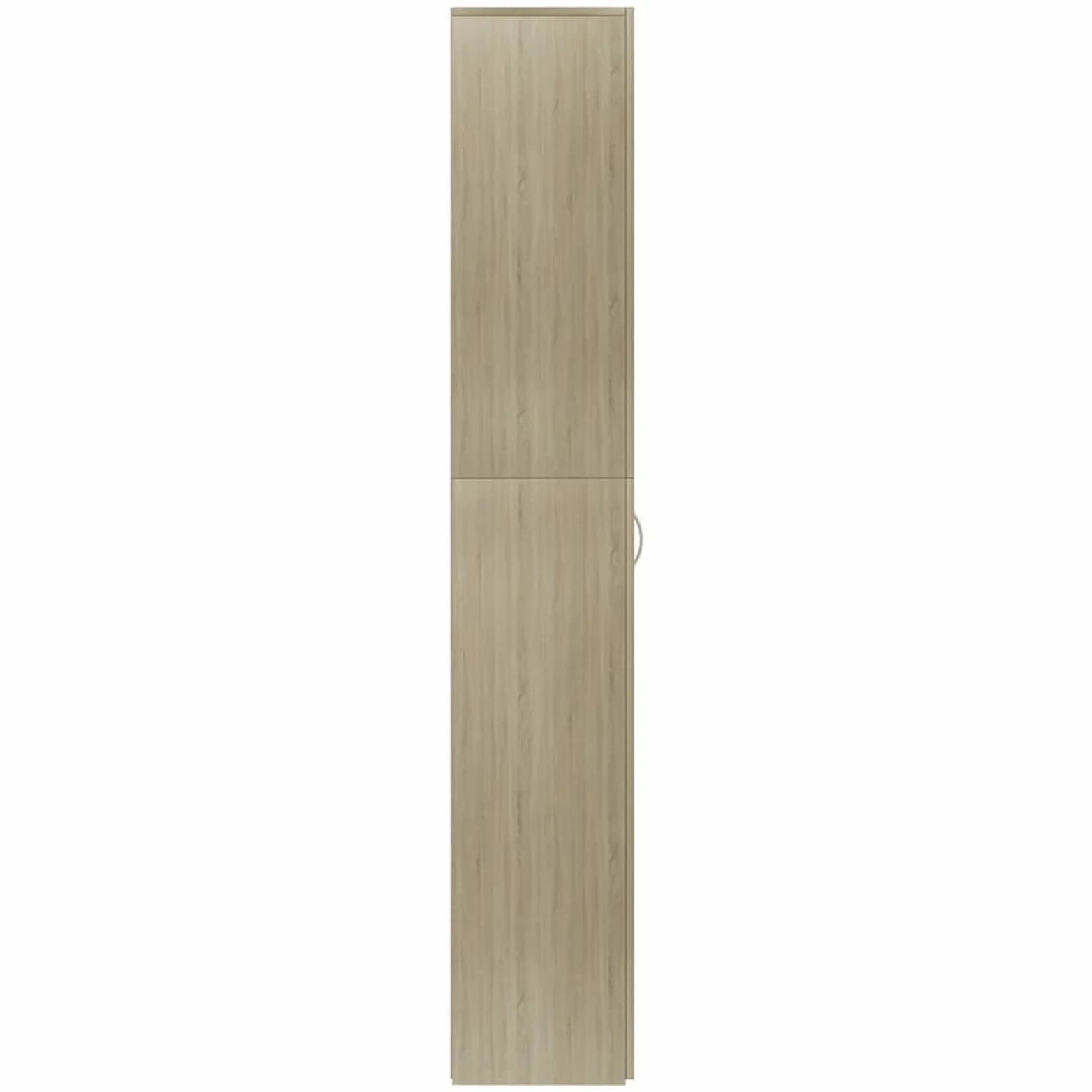 Armadio per Ufficio Rovere Sonoma 60x32x190cm Legno Multistrato,Armadio per Ufficio,Armadi Archivio,Armadio per Collezione per Ufficio-800300