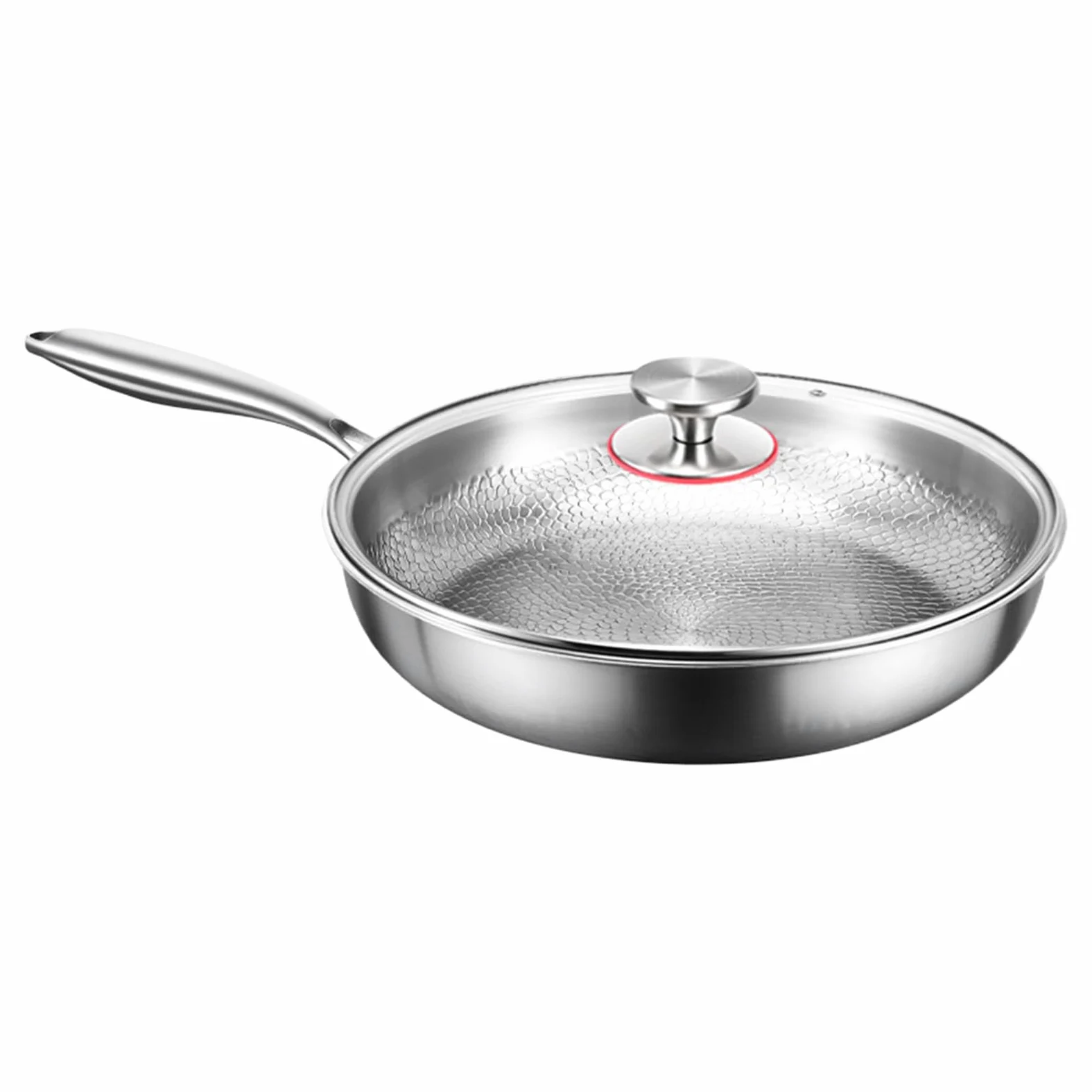 Generico Padella Tegame Multiuso Antigraffio | Tegame Per Induzione Con Coperchio Per Induzione, Fornello Elettrico, Campeggio, Cucina, Ristorante, Cottura Al Forno,