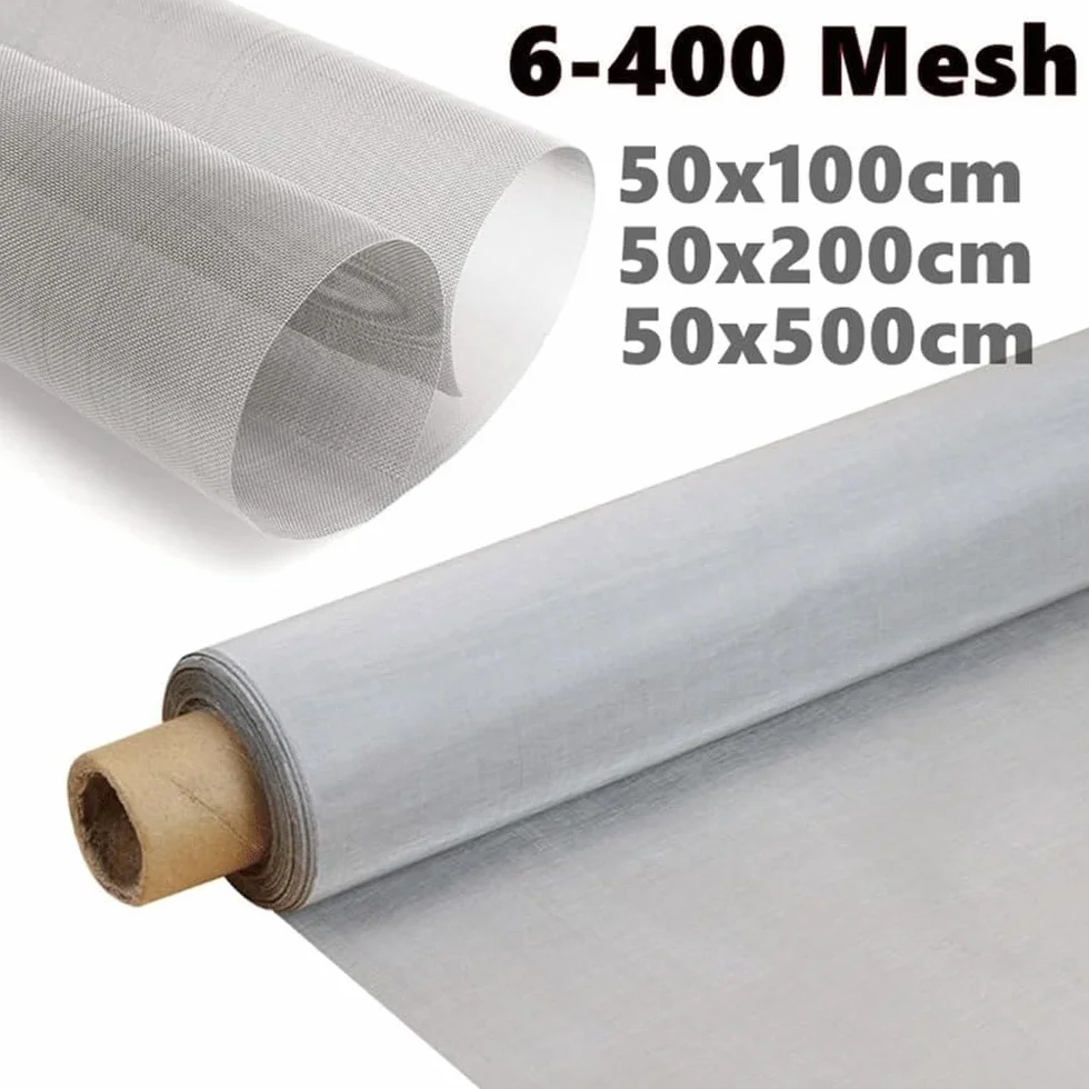 Rete Filtrante in Acciaio Inossidabile 304 120 Mesh 50cm x 200cm