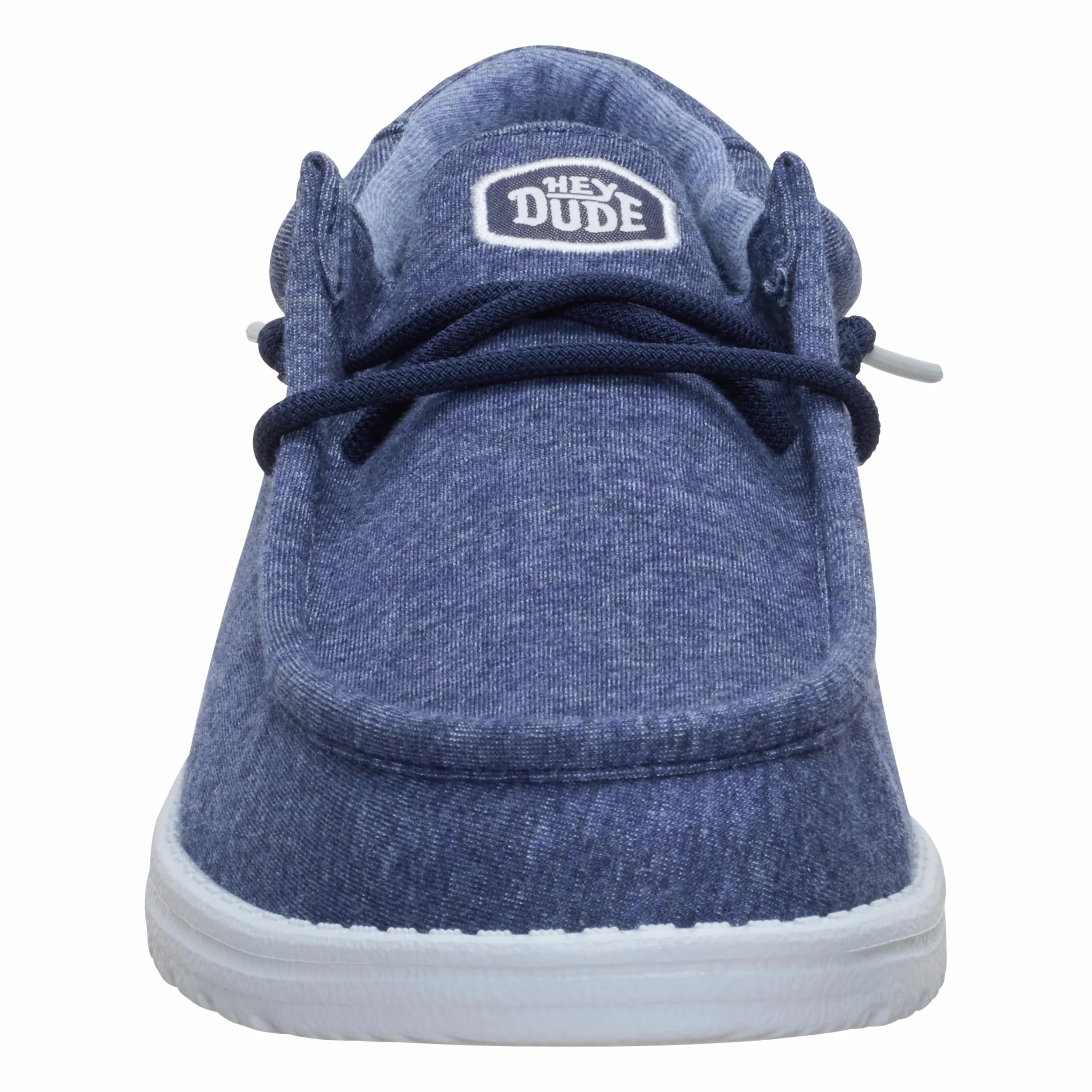 HEYDUDE Wally Scarpe da uomo in jersey elasticizzato mocassini da viaggio leggeri con lacci elastici