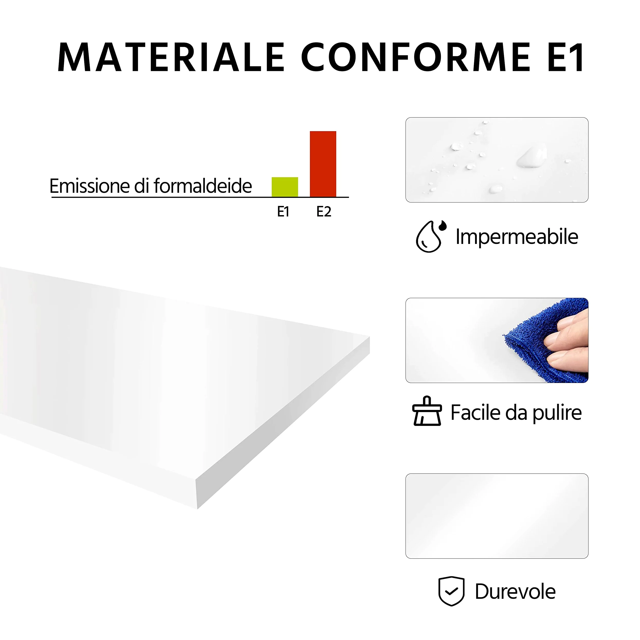 Yaheetech Mobile da Bagno Armadietto a Colonna Alto d'Angolo 163 x 60 x 43 cm Mobiletto Cucina Autoportante con 3 Ripiani Aperti in Legno Armadio Triangolo Moderno Multiuso da Terra Bianco
