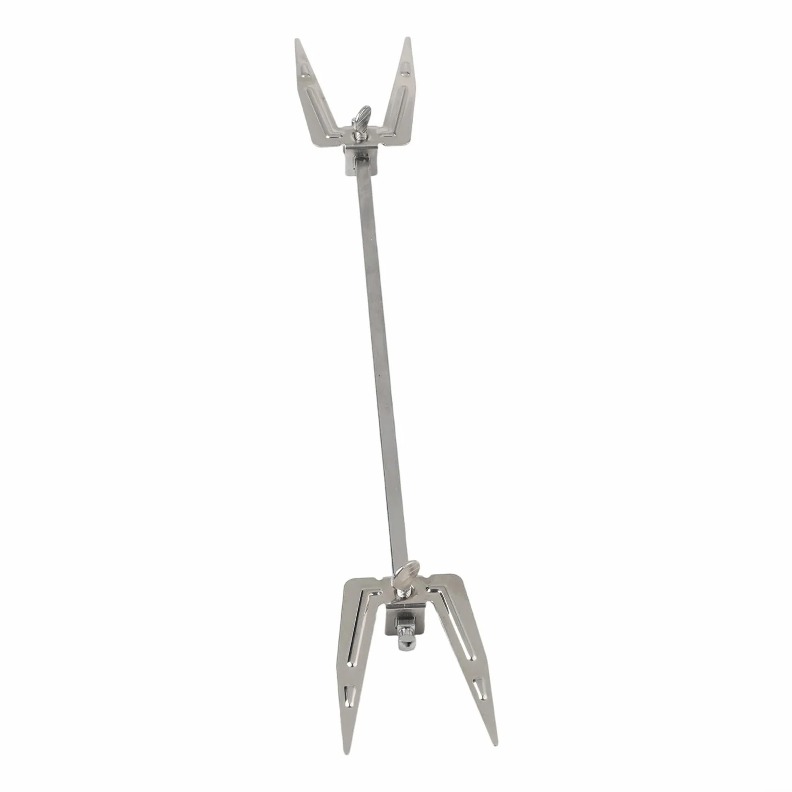 Forchetta rotante in acciaio inox per arrosto per forno elettrico e friggitrice ad aria, adatta per arrosto e cottura di carne e spiedini (25,6 cm)