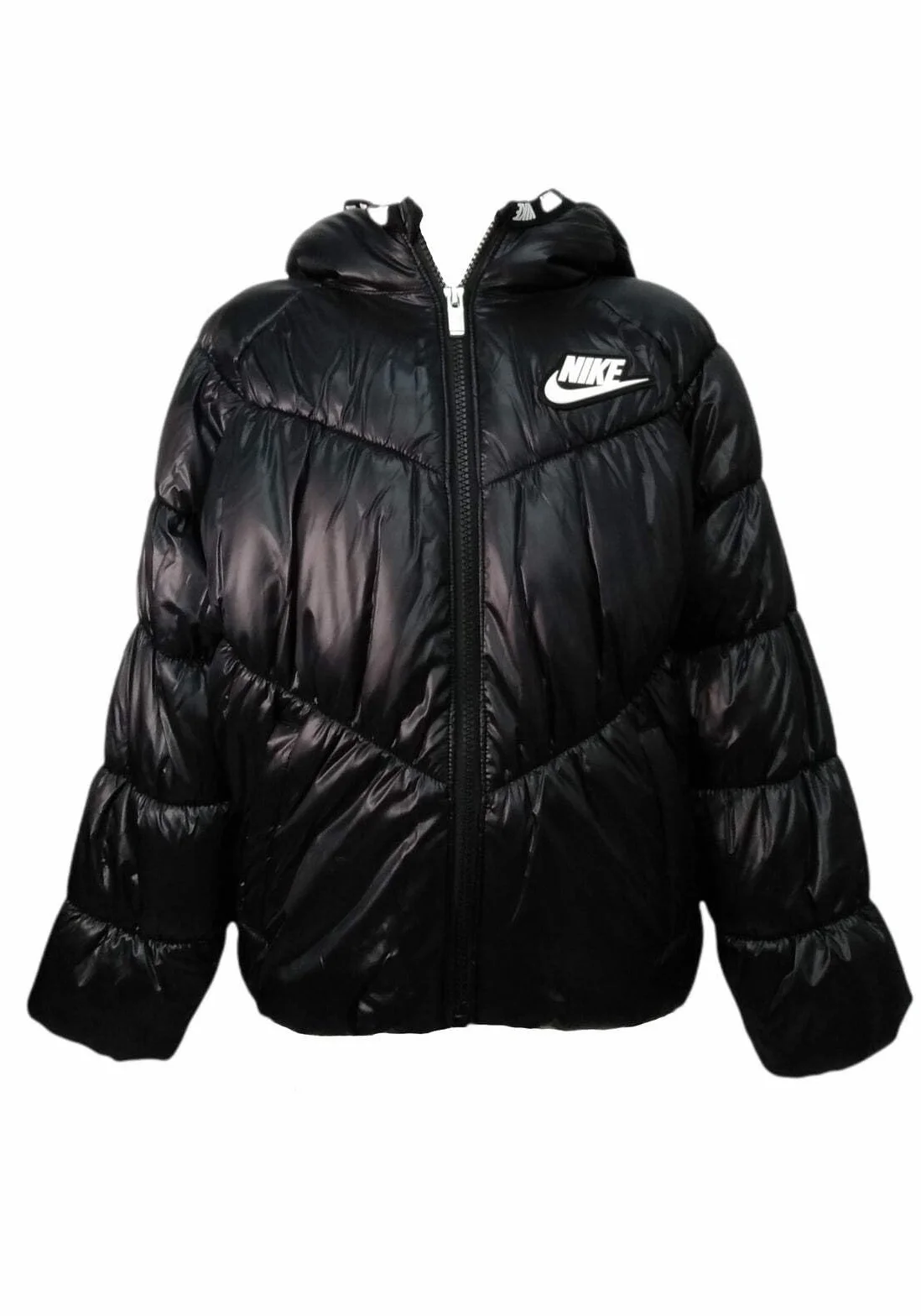 Nike giubbotto chevron cinched GIRL GIUBBOTTI Nero 6 ANNI