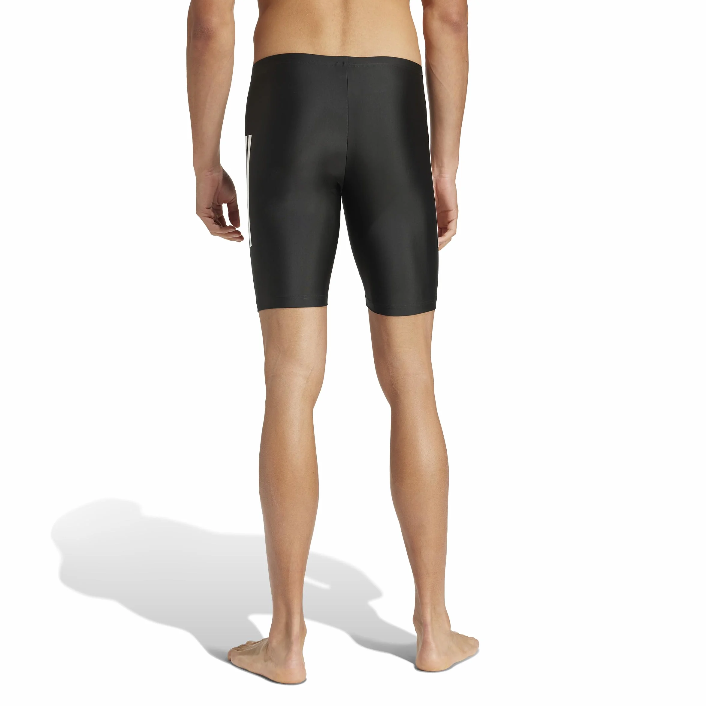 Adidas Uomo 3 Stripes Swim Jammers 8 inch