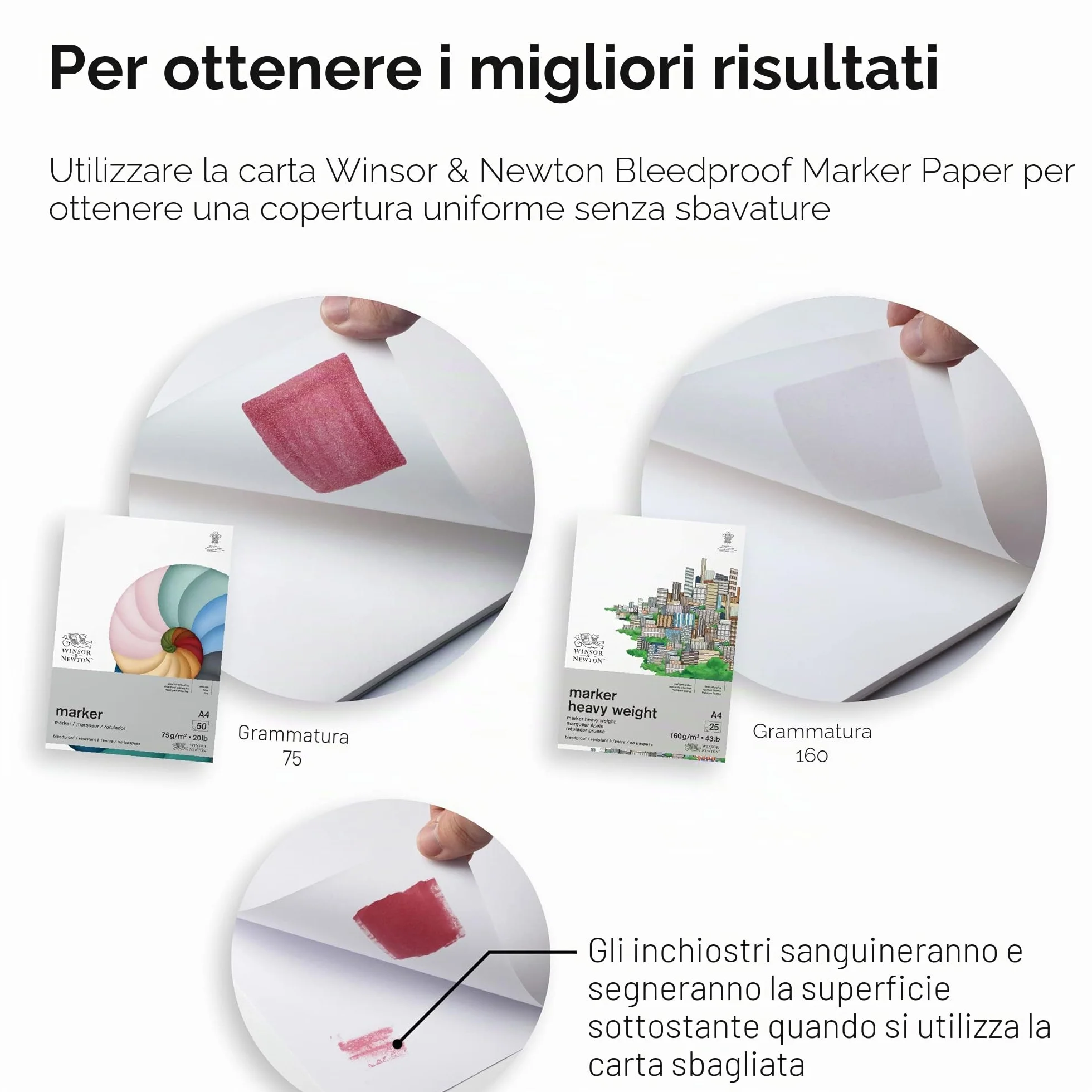 Winsor & Newton Promarker Set 12+1 Blender Tinta Carne